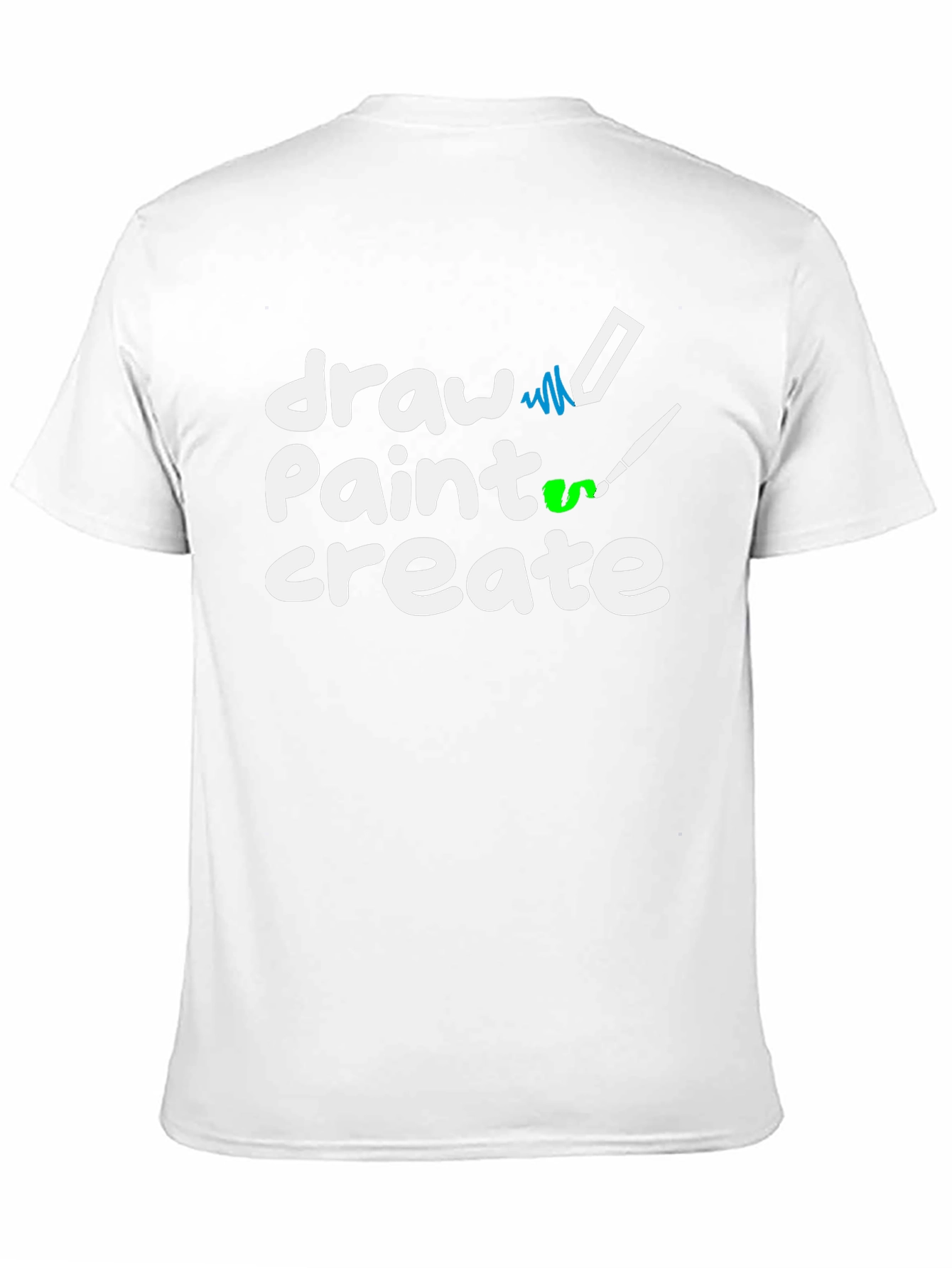 Draw Paint Create T-Shirt - Artistic Expression