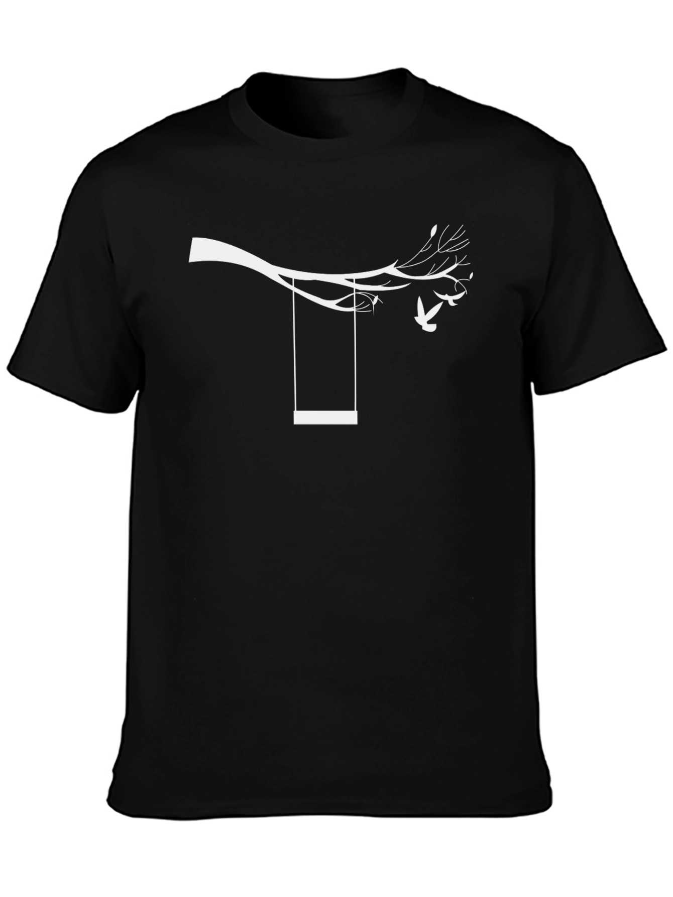 Minimalist Tree Swing Graphic Tee