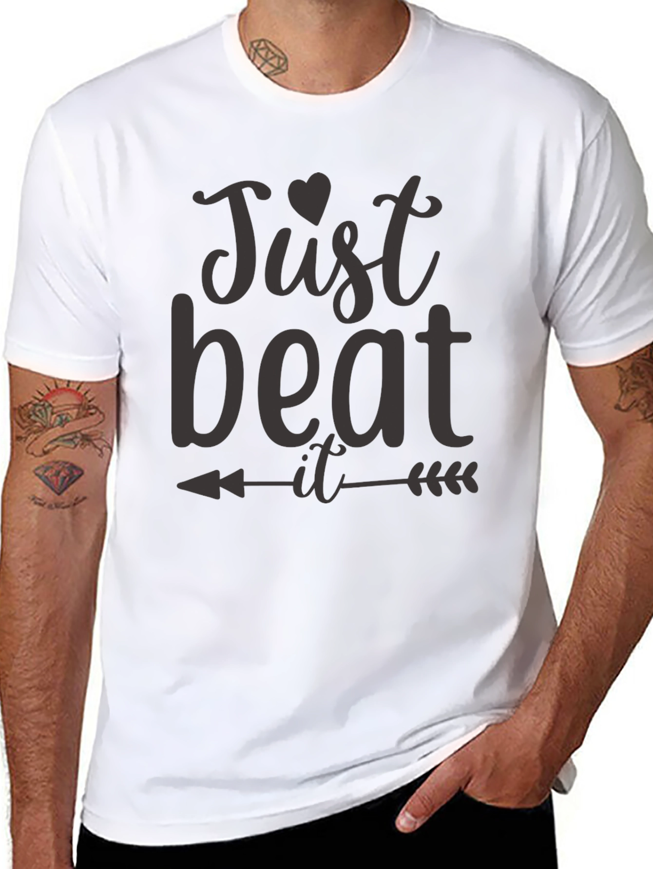 Just Beat It Mens T-Shirt