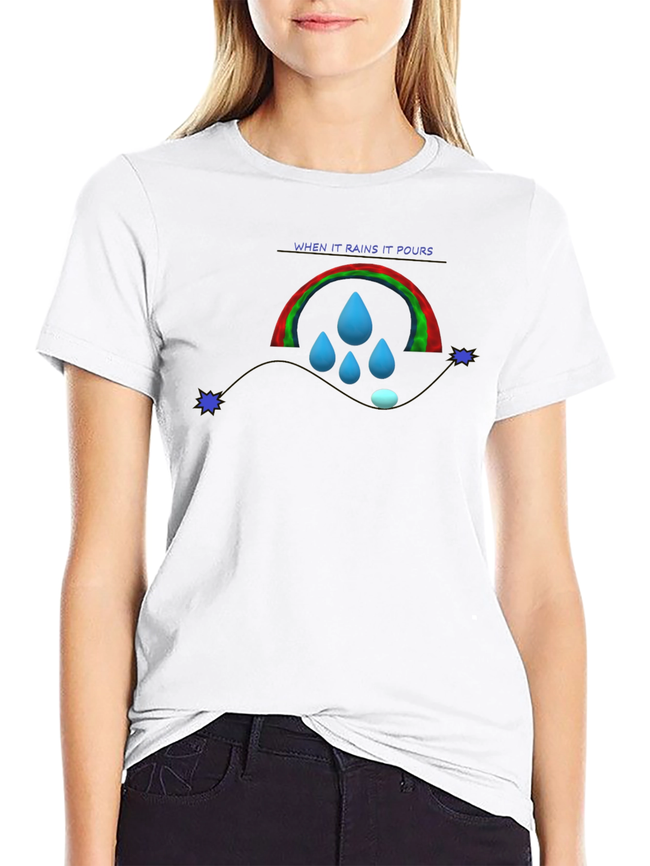 When It Rains It Pours Graphic Tee