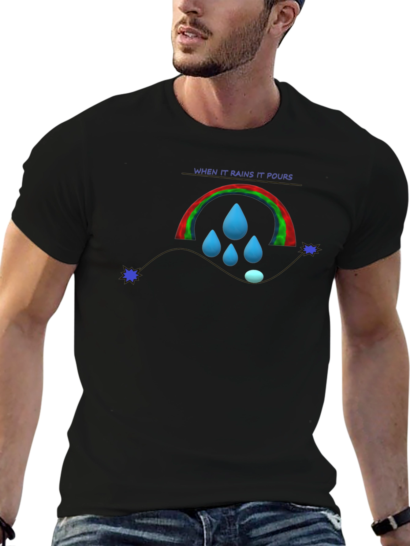 When It Rains It Pours Graphic Tee