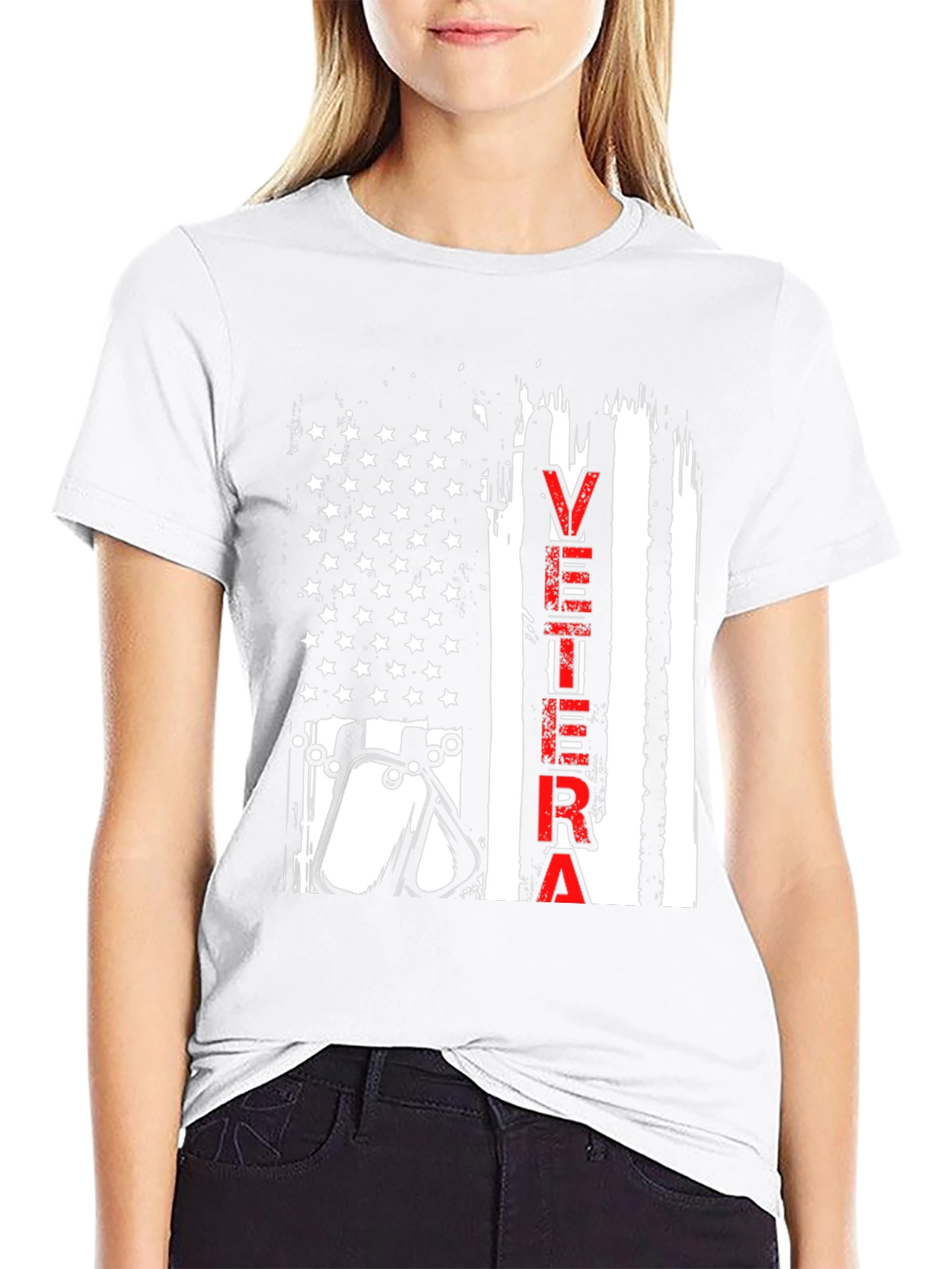 Veteran Flag Graphic T-Shirt