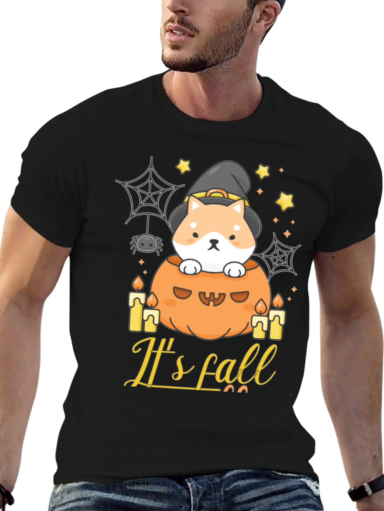 Halloween Shiba Inu Pumpkin T-Shirt