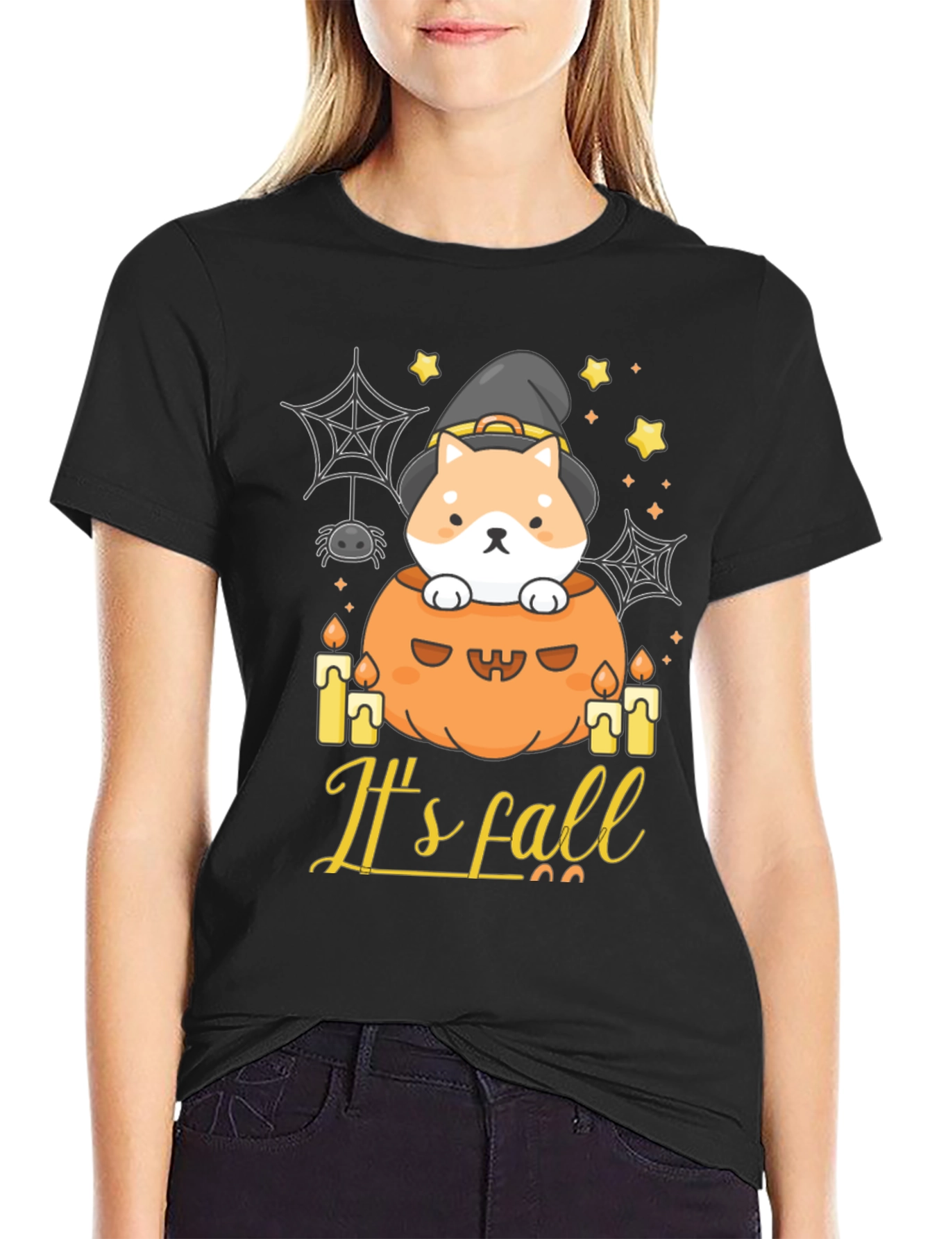 Halloween Shiba Inu Pumpkin T-Shirt