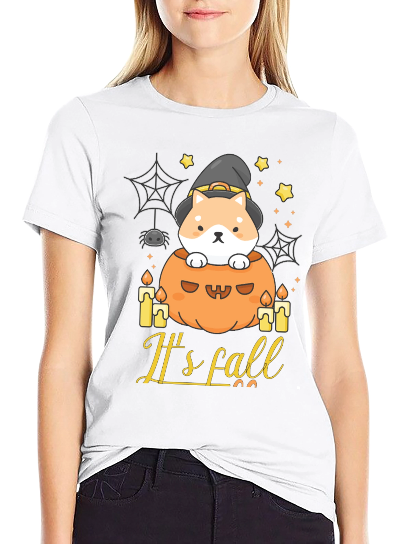 Halloween Shiba Inu Pumpkin T-Shirt