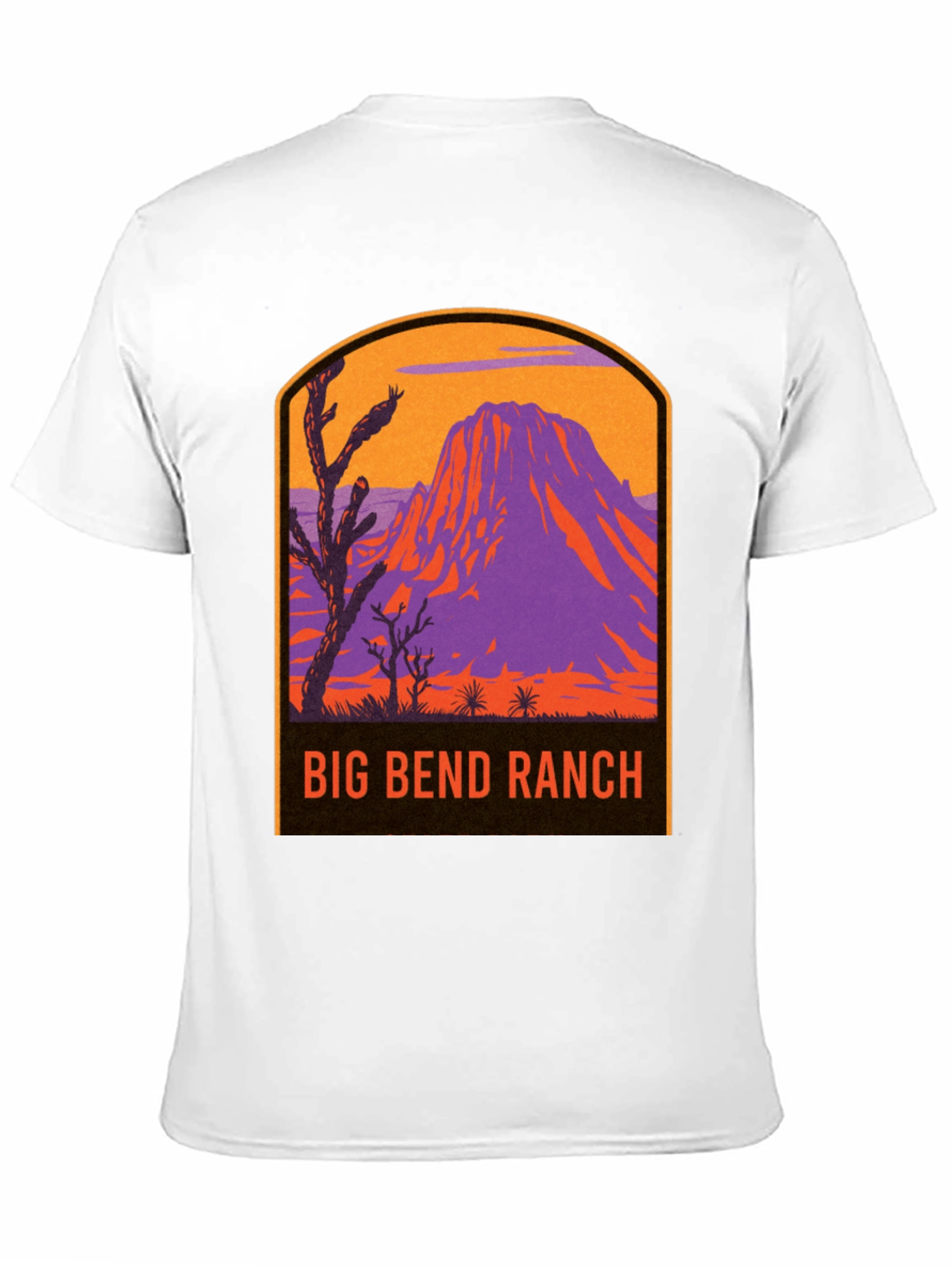 Big Bend Ranch Graphic Tee - Retro Mountain Design