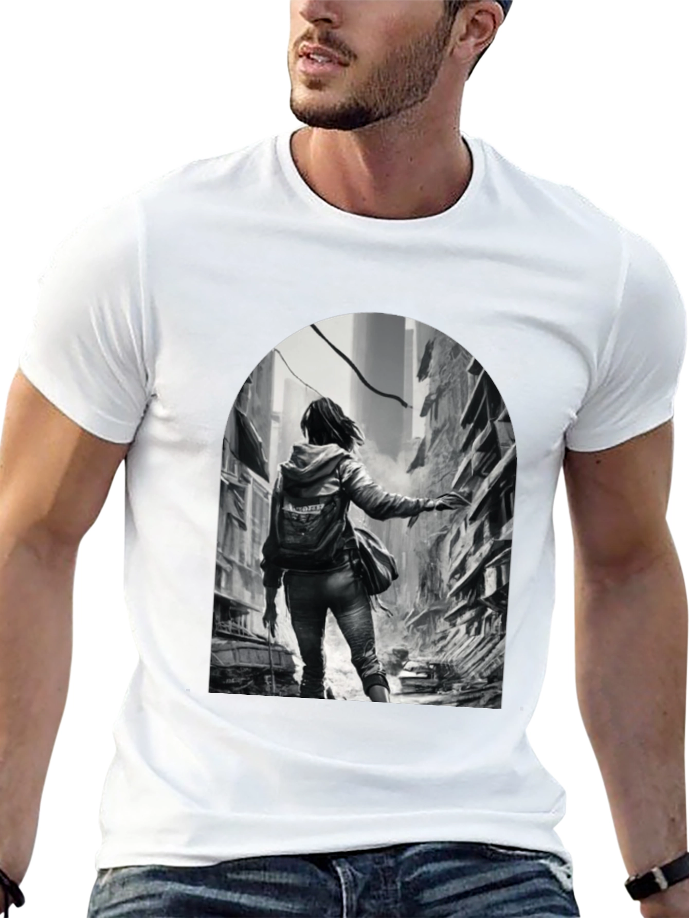 Apocalyptic Cityscape Tee