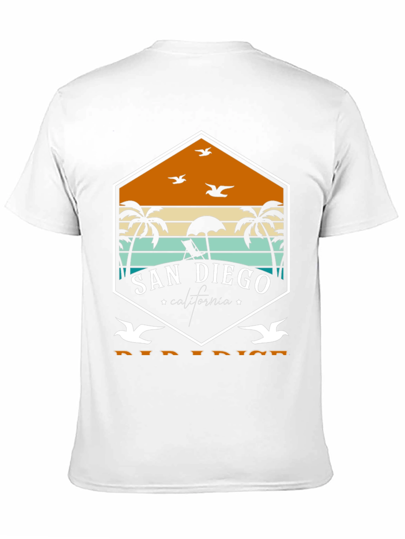 San Diego Paradise Tee - Retro Beach T-Shirt