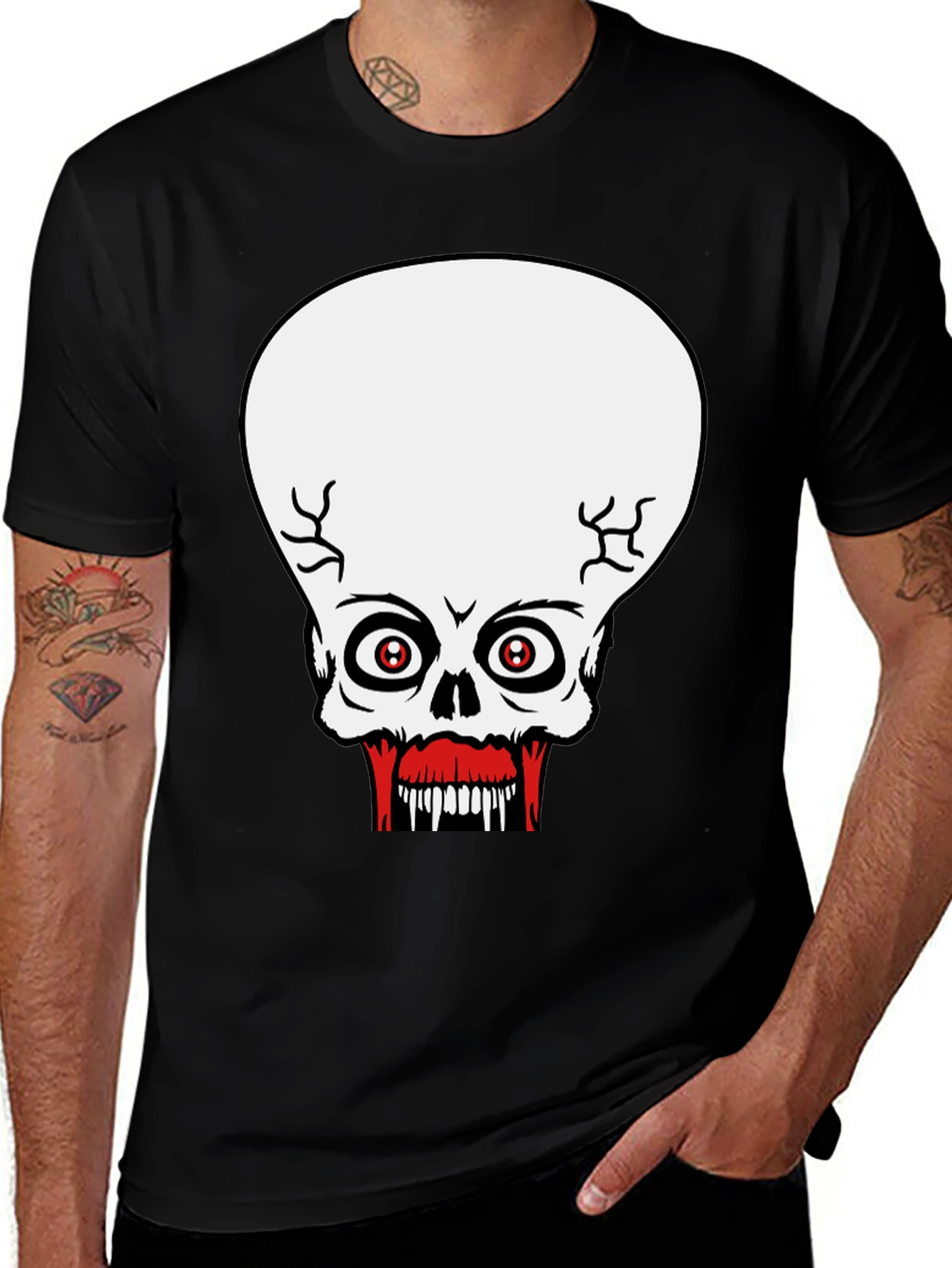 Skull Graphic T-Shirt
