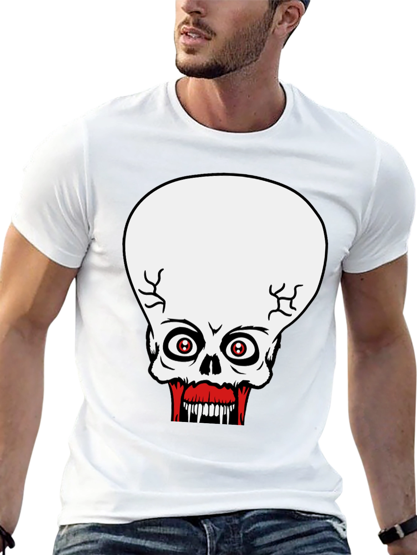 Skull Graphic T-Shirt