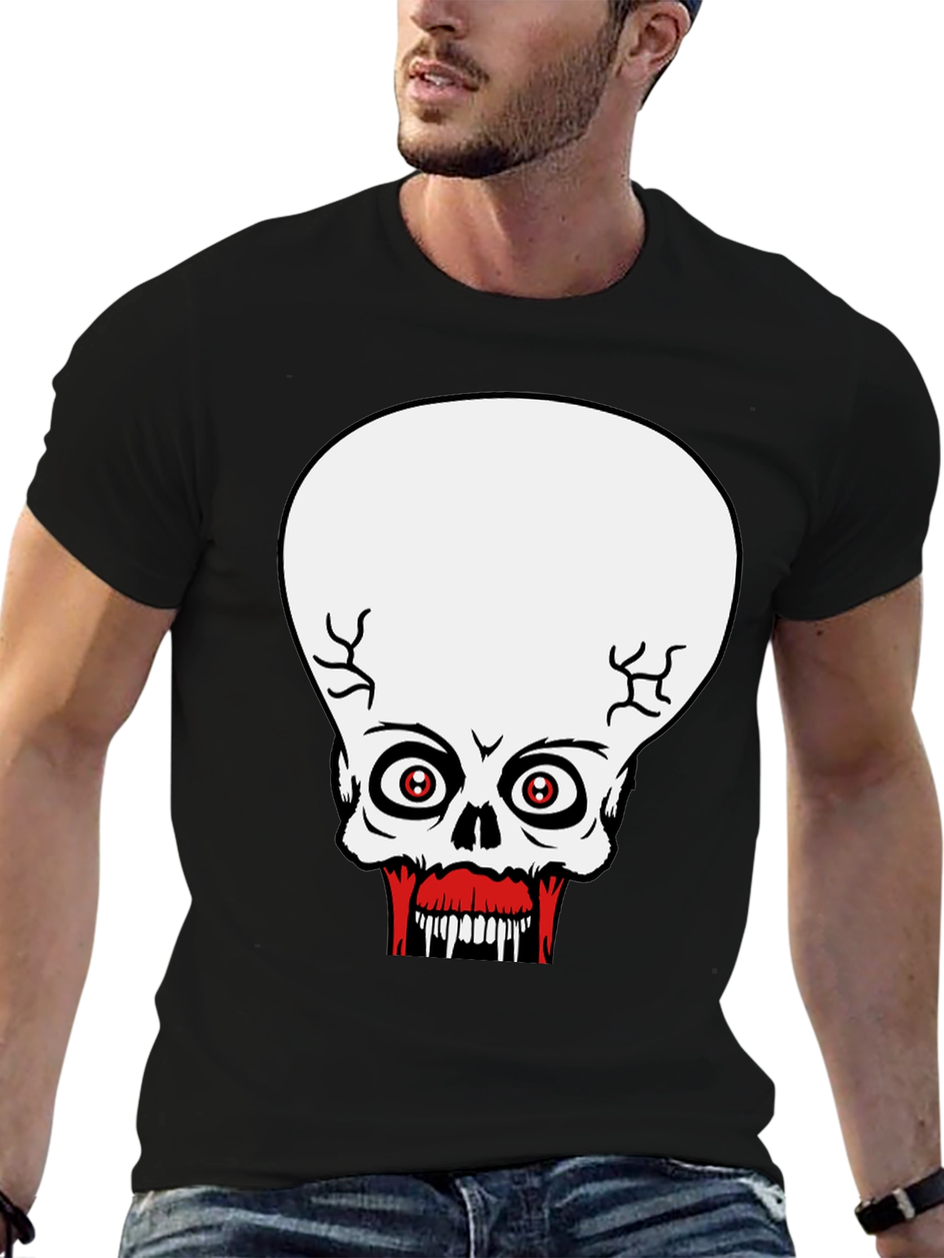 Skull Graphic T-Shirt