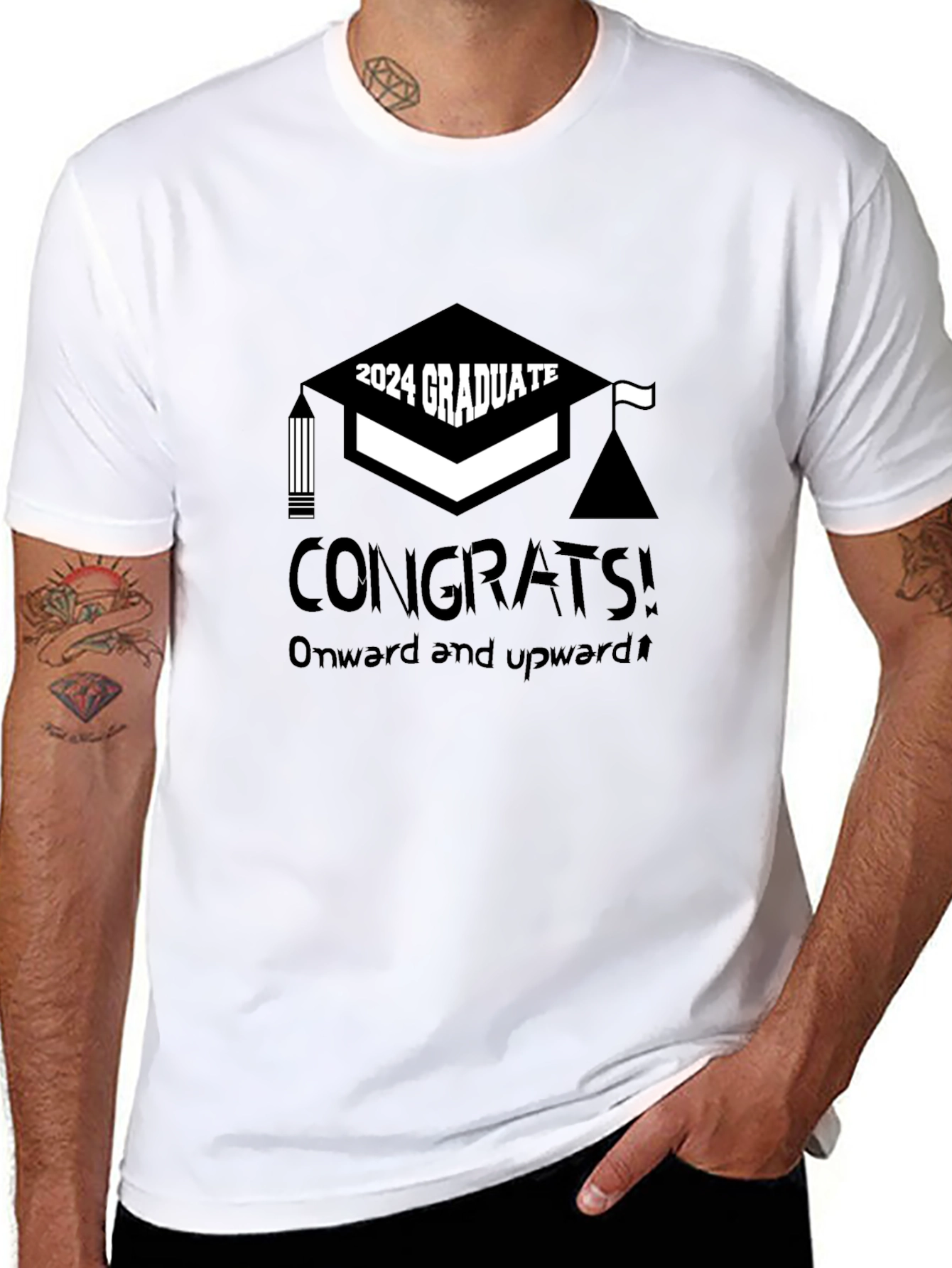 2024 Graduate T-Shirt - Congrats Onward!