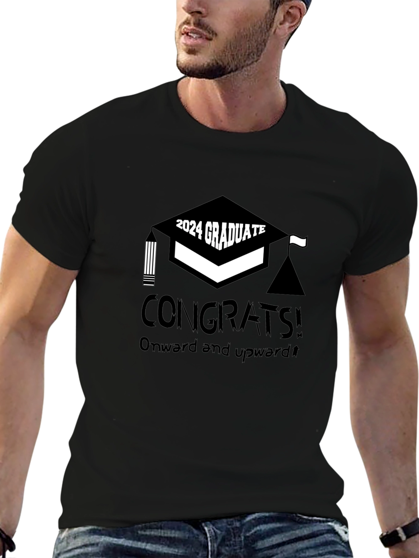 2024 Graduate T-Shirt - Congrats Onward!