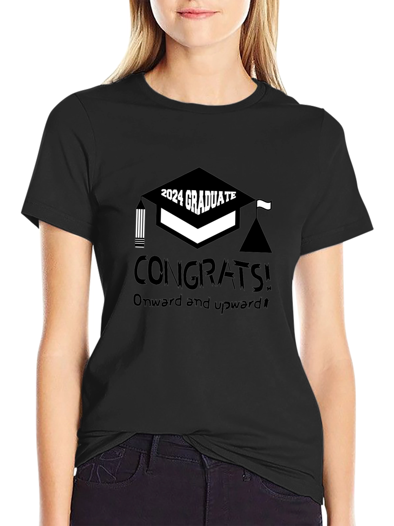 2024 Graduate T-Shirt - Congrats Onward!