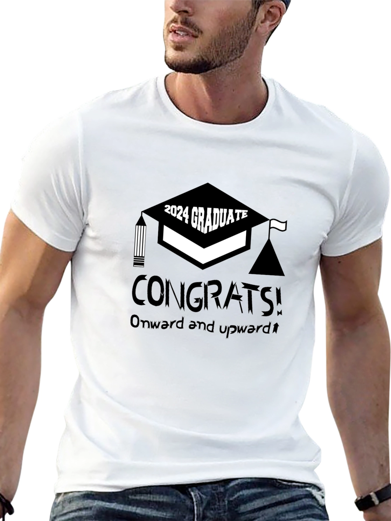 2024 Graduate T-Shirt - Congrats Onward!