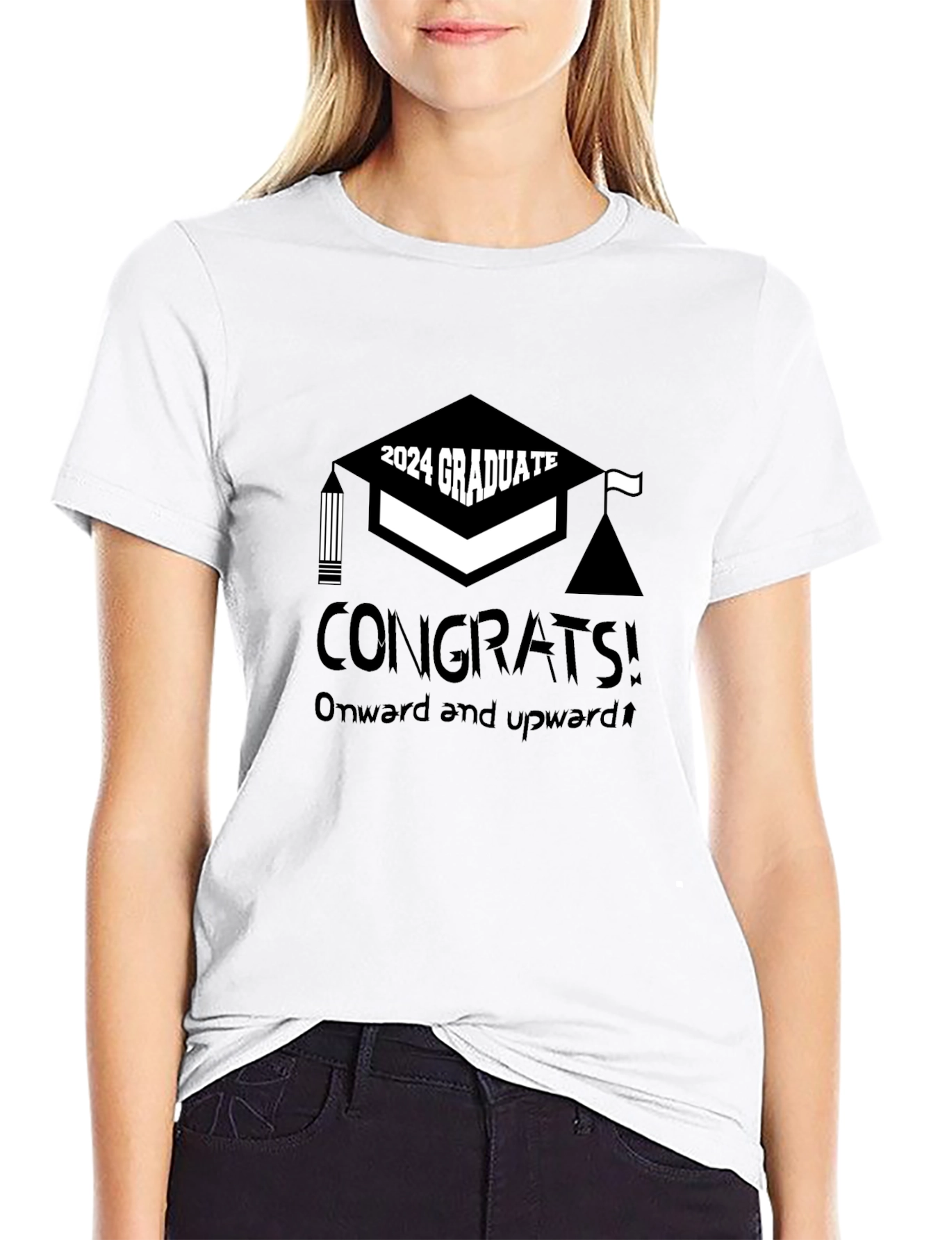 2024 Graduate T-Shirt - Congrats Onward!