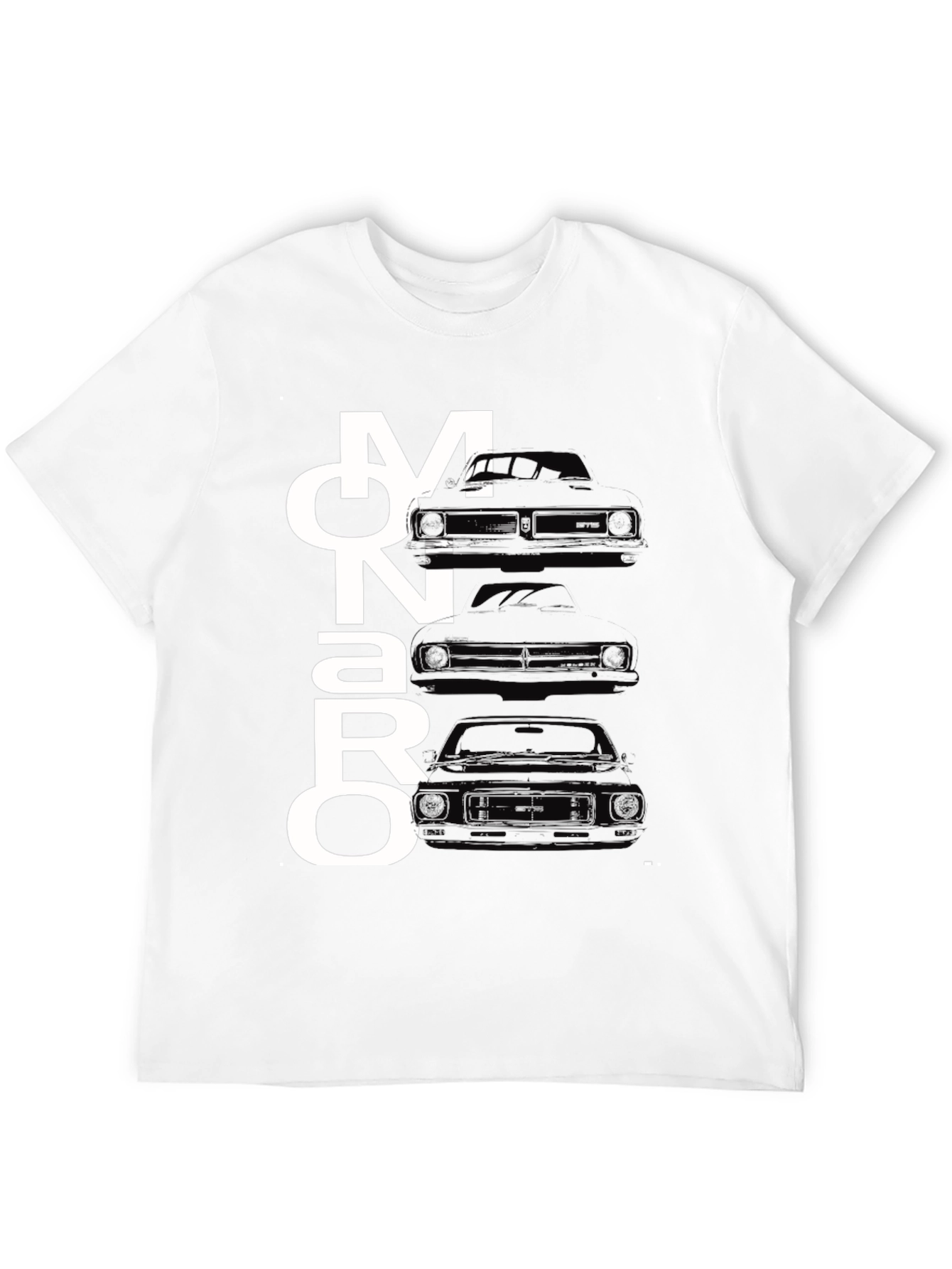 Monaro Car Graphic T-Shirt - Black