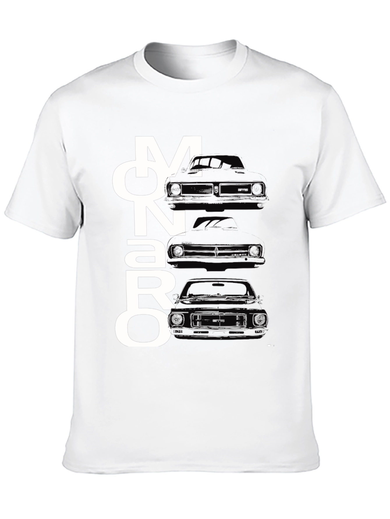 Monaro Car Graphic T-Shirt - Black