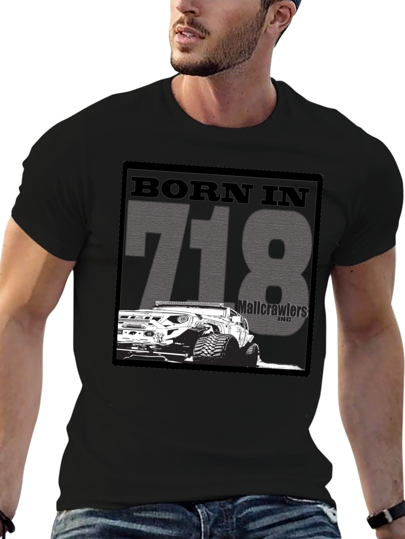 Born In 718 Mallcrawlers T-Shirt