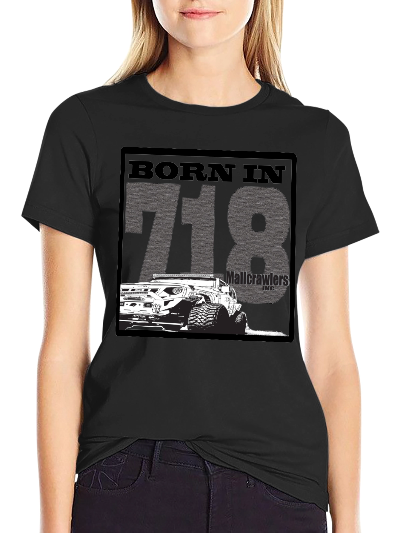 Born In 718 Mallcrawlers T-Shirt