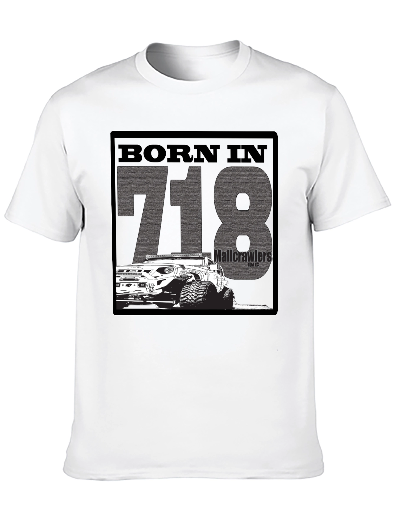 Born In 718 Mallcrawlers T-Shirt