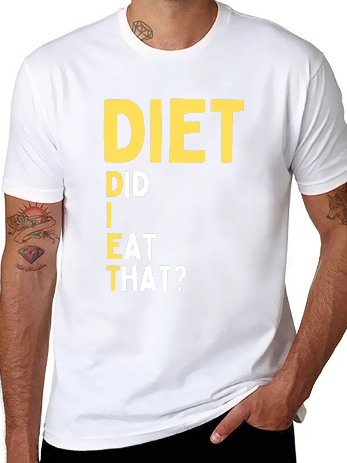 Diet Did I Eat That T-Shirt Black
