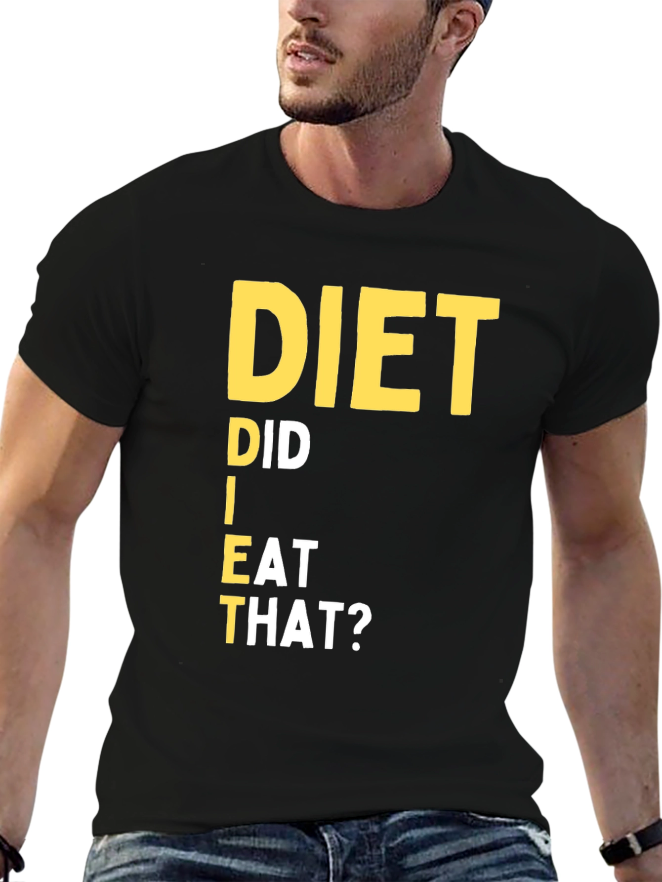 Diet Did I Eat That T-Shirt Black
