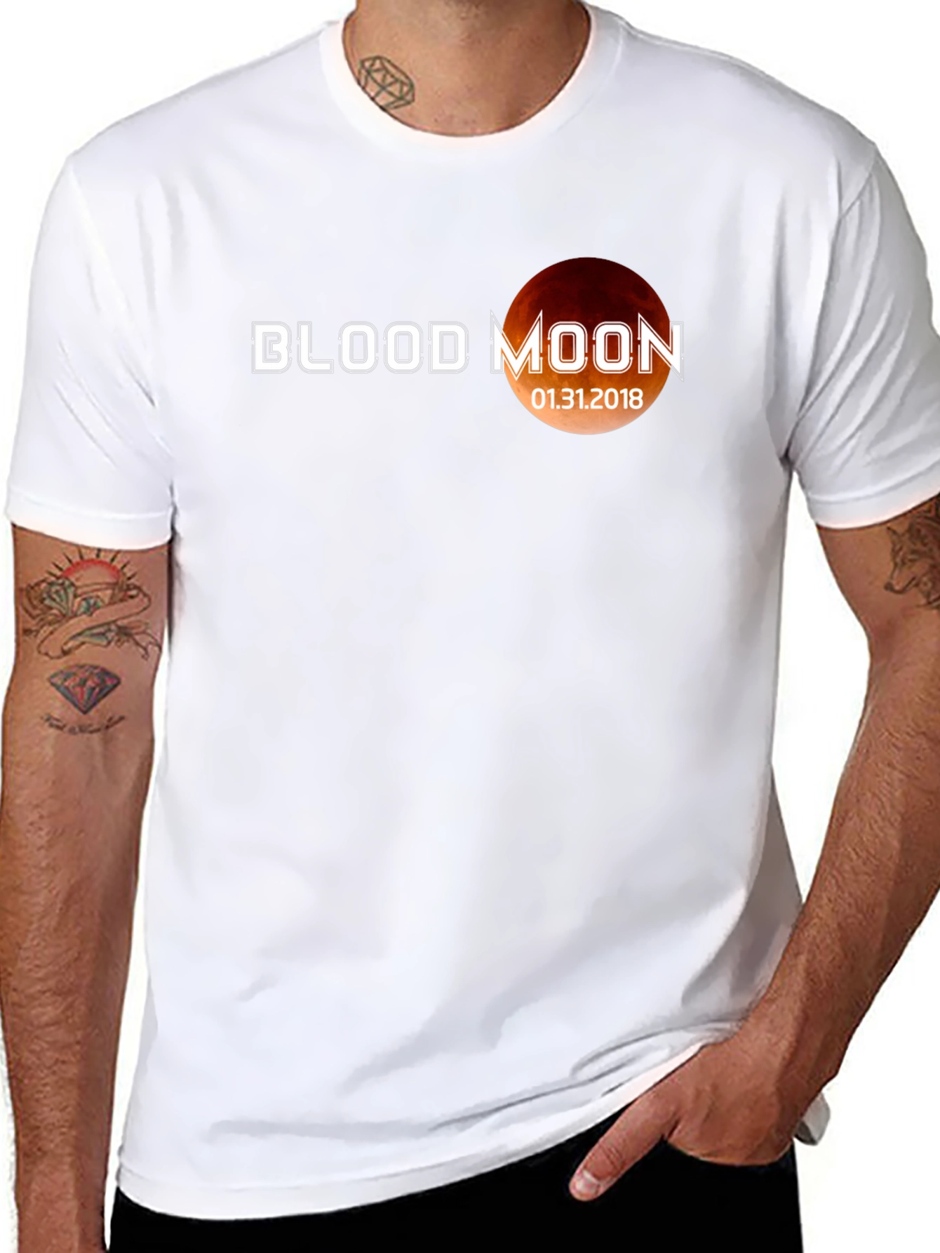 Blood Moon T-Shirt - January 31 2018