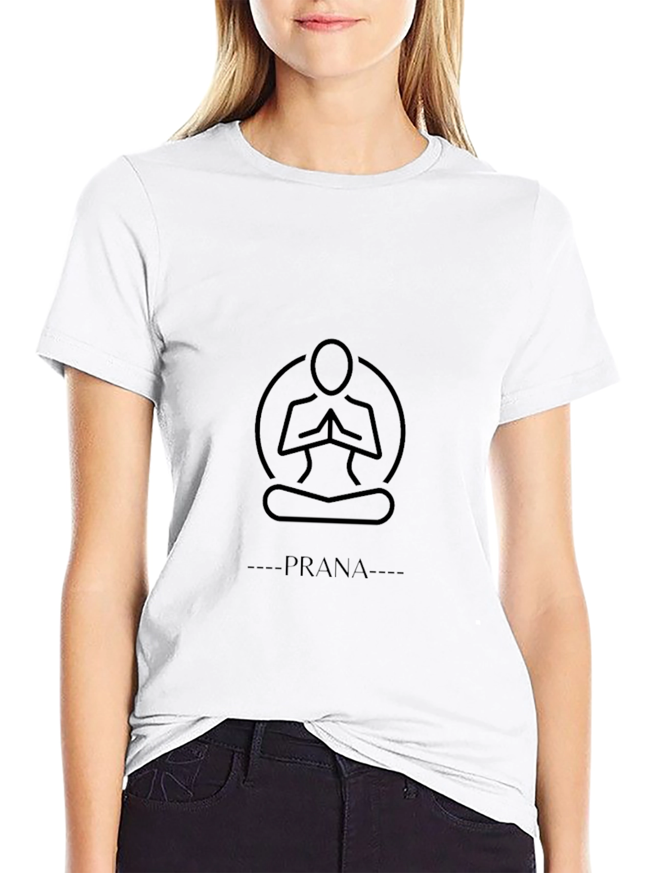 Prana Yoga T-Shirt - Meditative Style