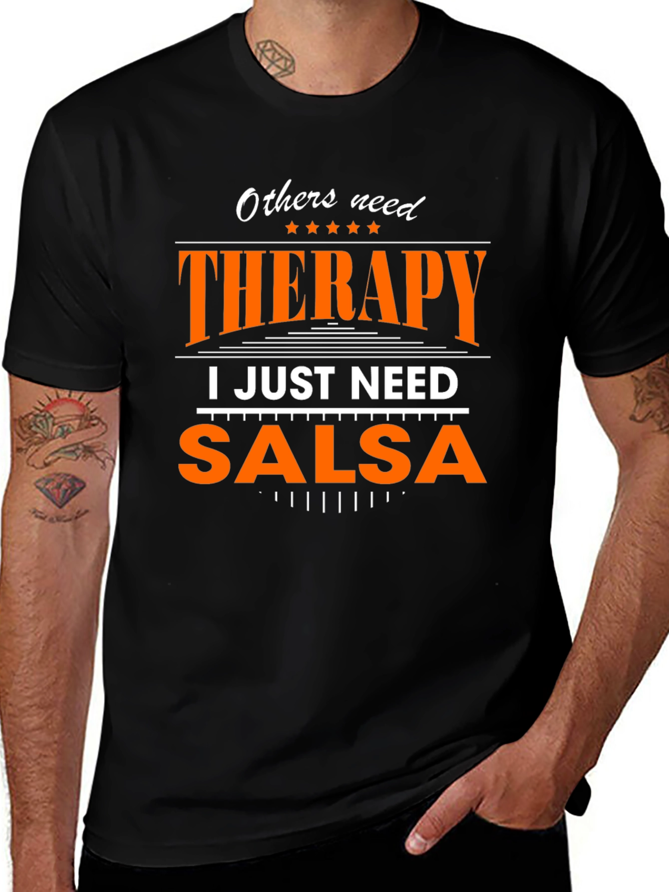 Salsa Therapy Graphic Tee