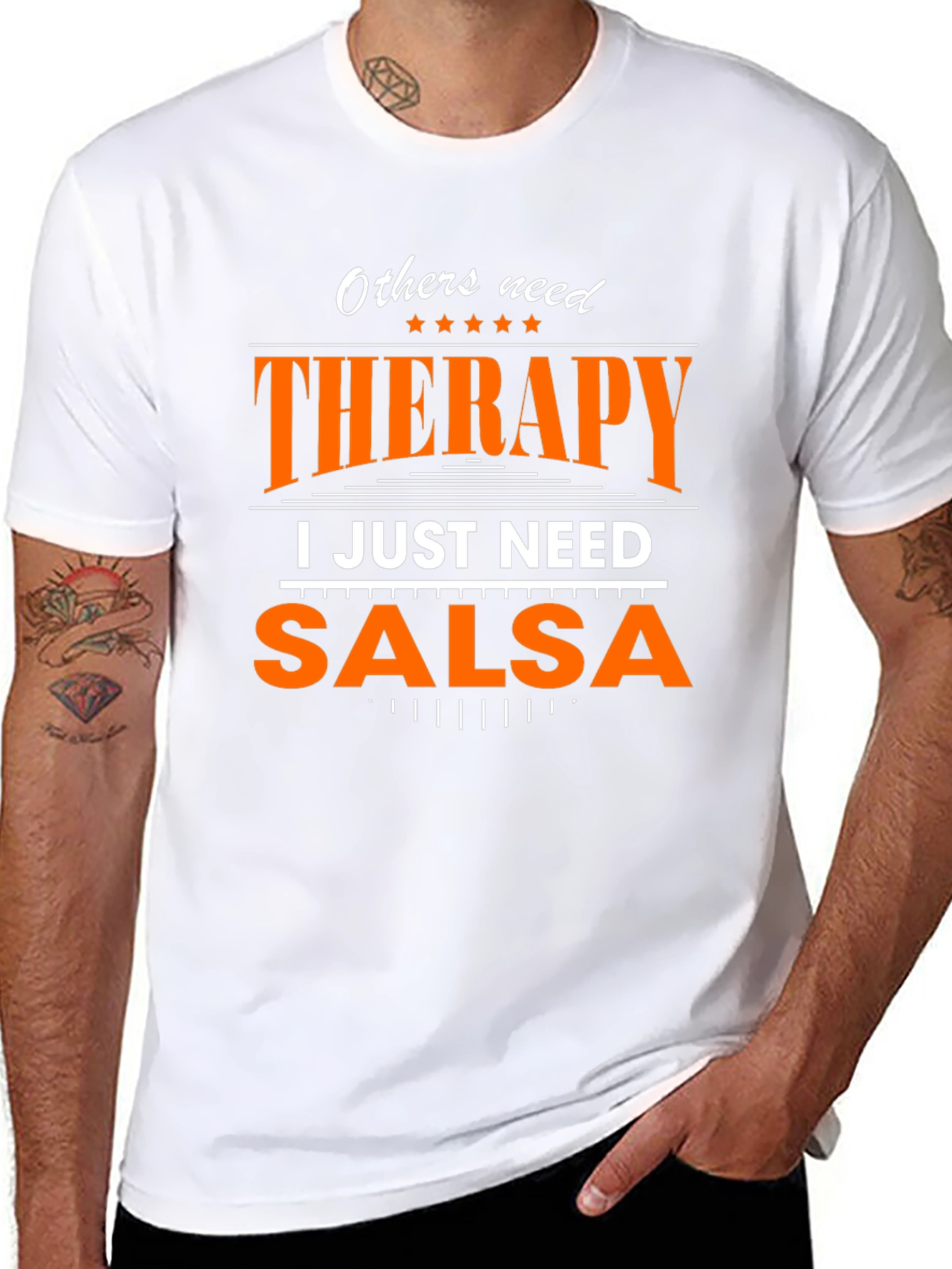 Salsa Therapy Graphic Tee