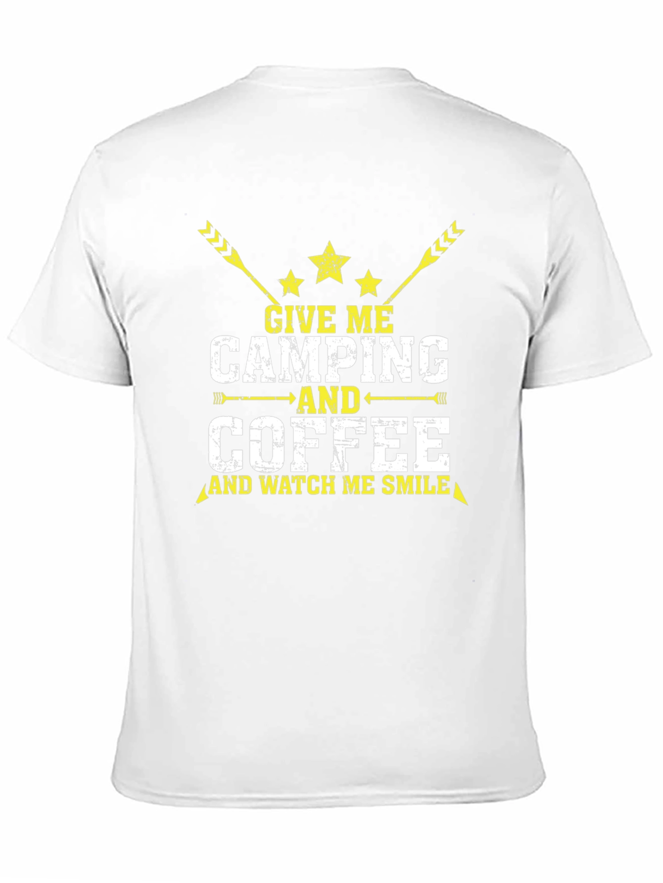 Camping & Coffee Graphic Tee