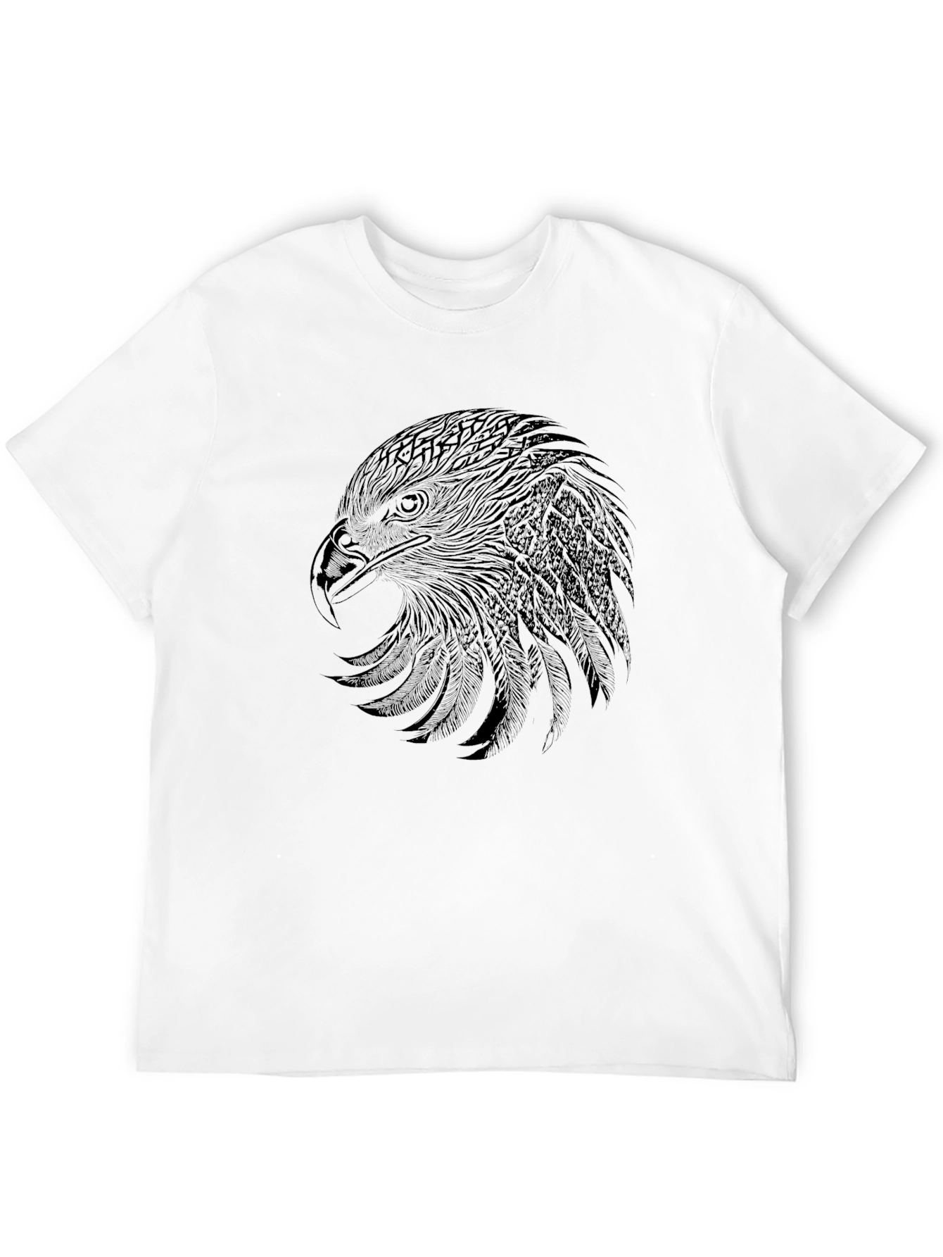 Black Eagle Graphic Tee - Mens Short Sleeve