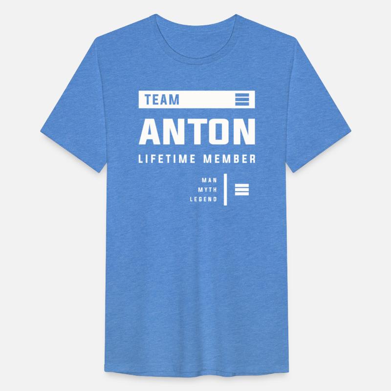 Team Anton Lifetime Member Funny Name Anton