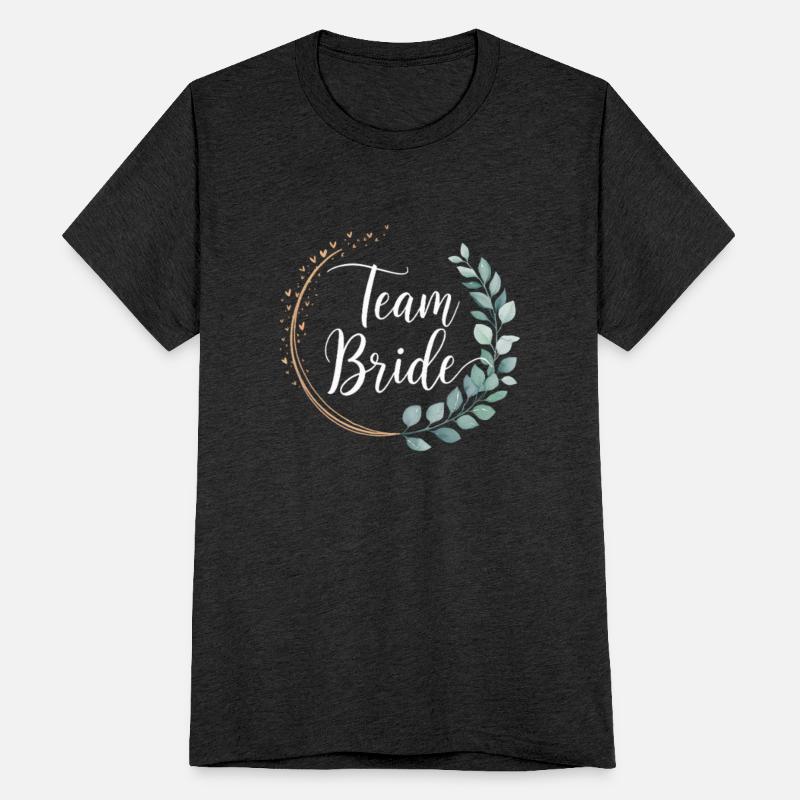 Team Bride Bridesmaid Eucalyptus Wedding