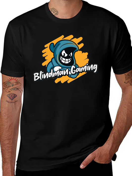 Blindman Gaming T-Shirt - Black Graphic Tee
