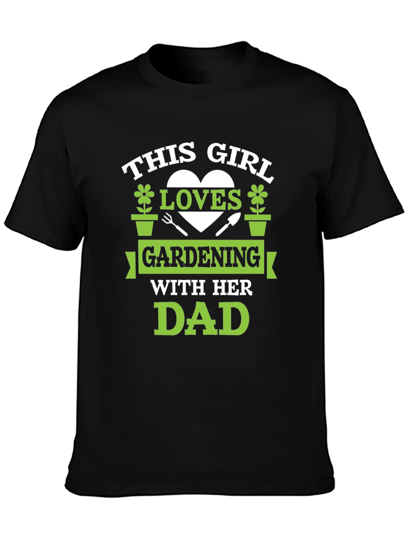 This Girl Loves Gardening with Her Dad T-Shirt