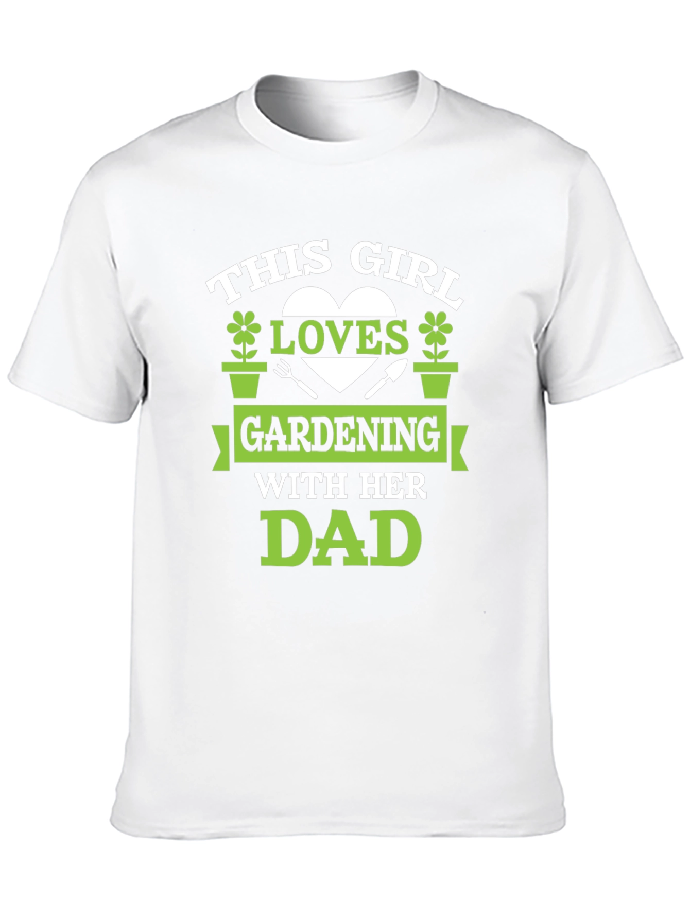 This Girl Loves Gardening with Her Dad T-Shirt