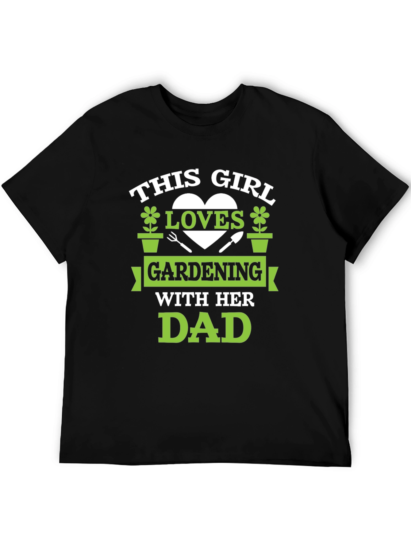 This Girl Loves Gardening with Her Dad T-Shirt