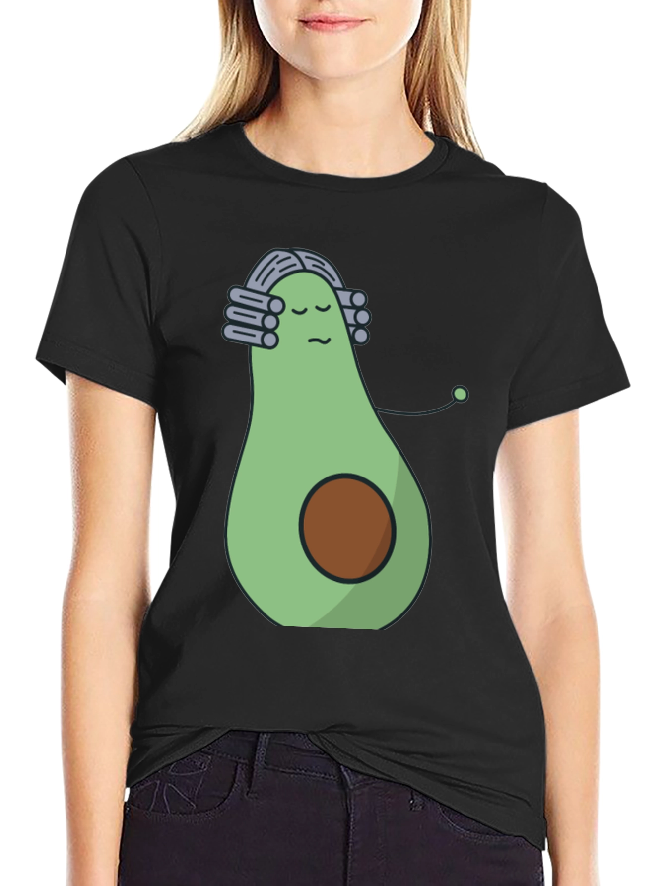 Avocado Mozart Black T-Shirt