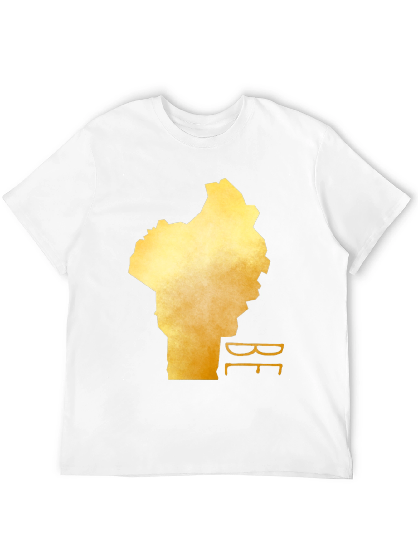 Benin Map T-Shirt - Black