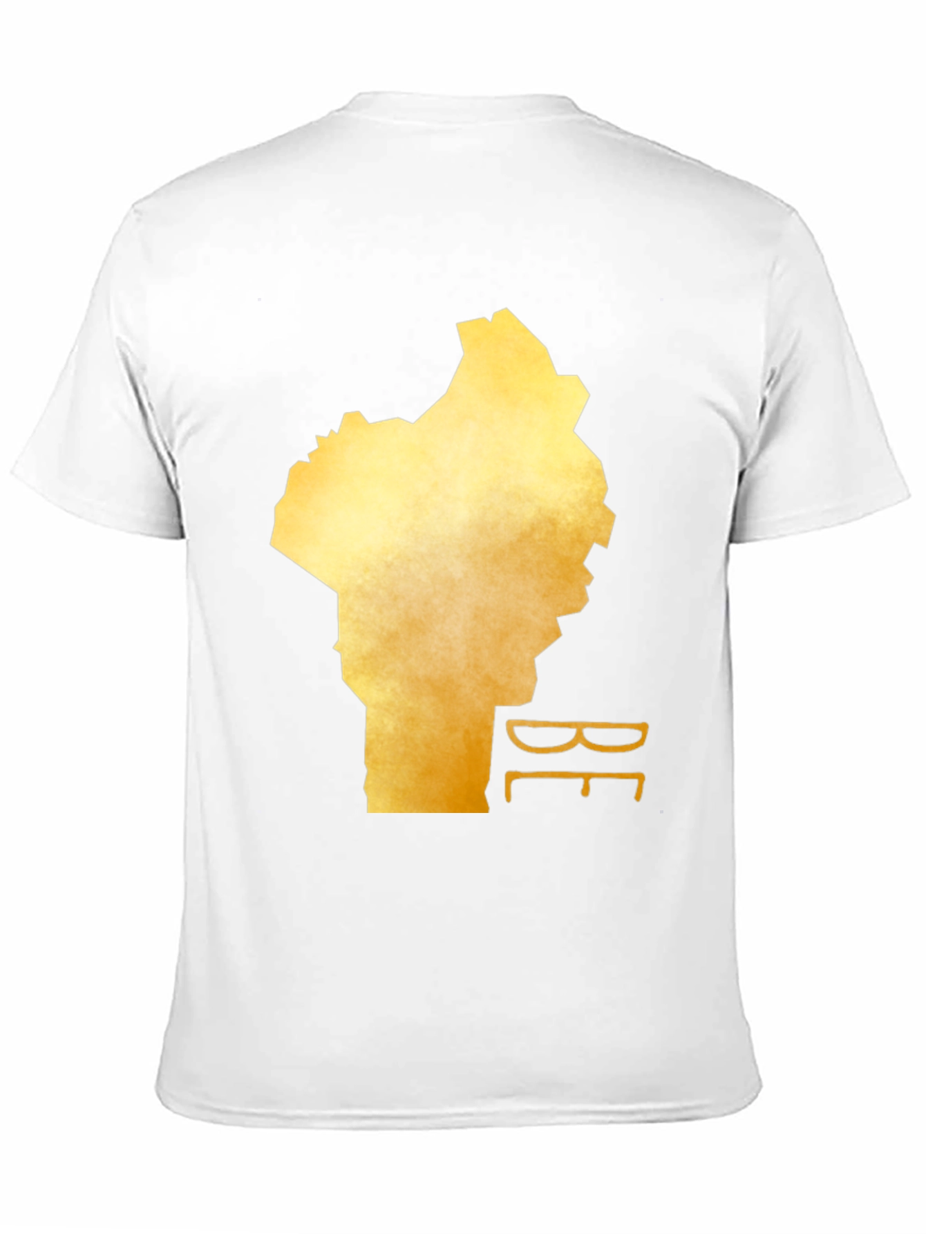 Benin Map T-Shirt - Black