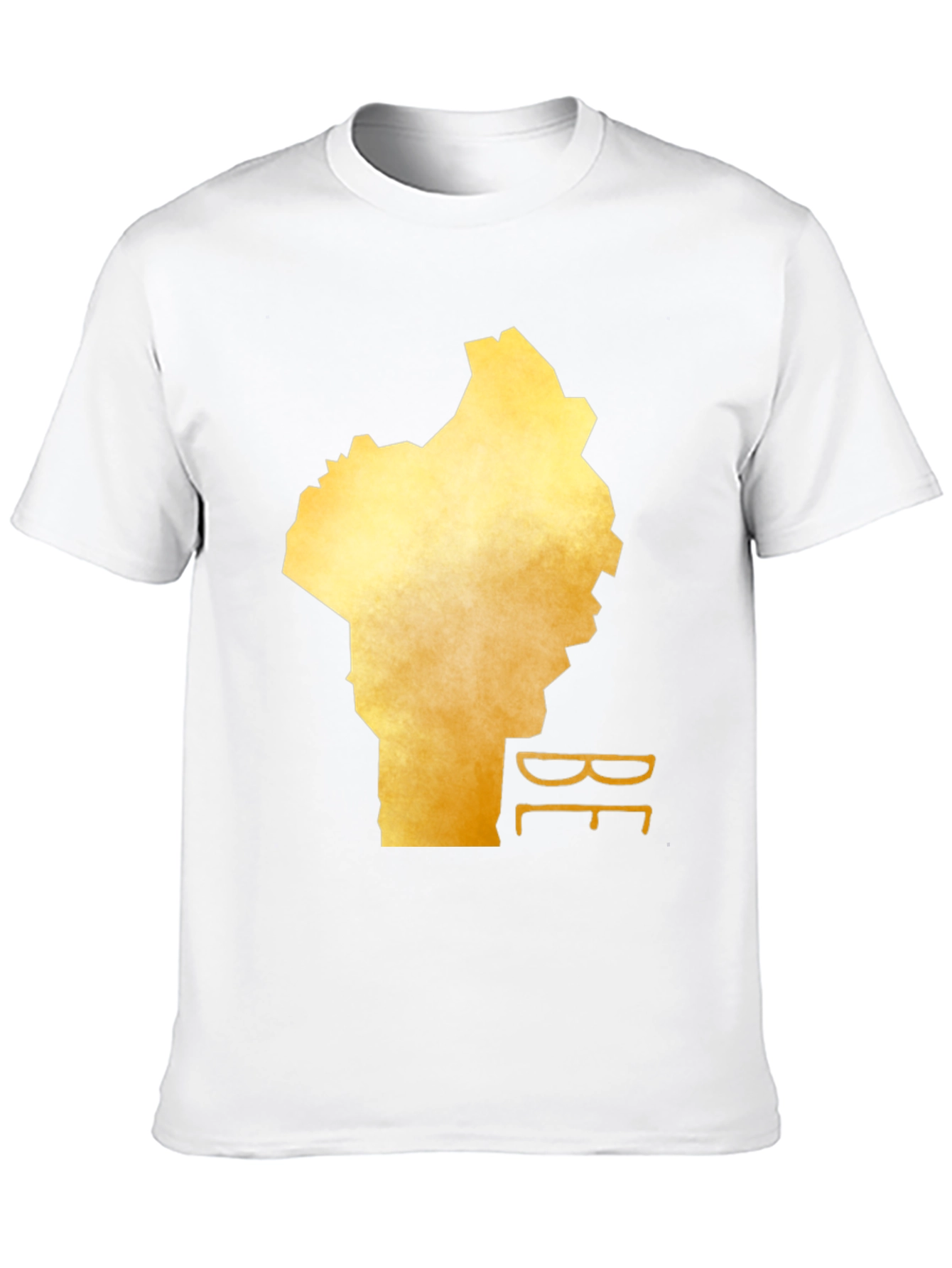 Benin Map T-Shirt - Black