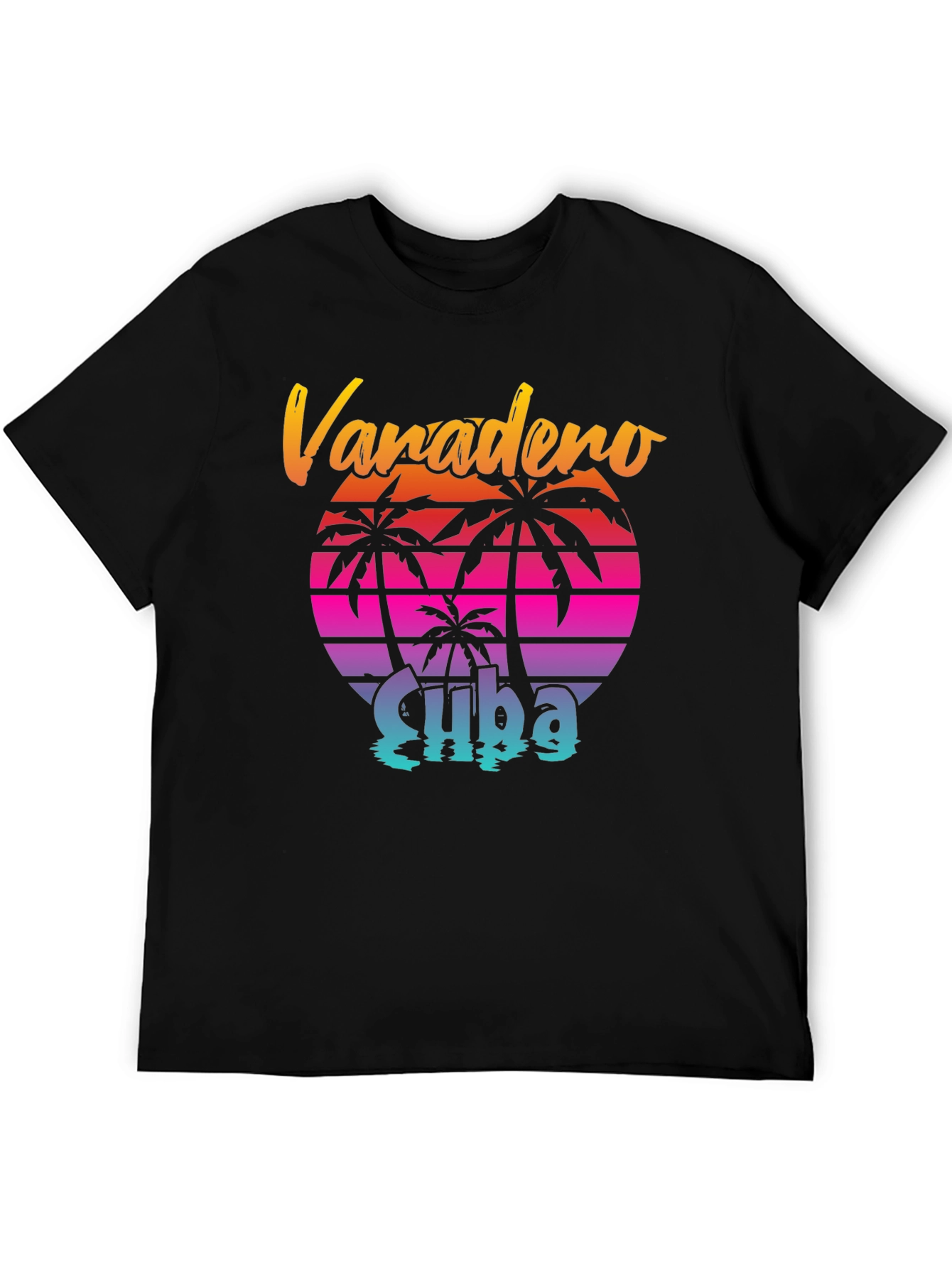 Varadero Cuba Retro Palm T-Shirt