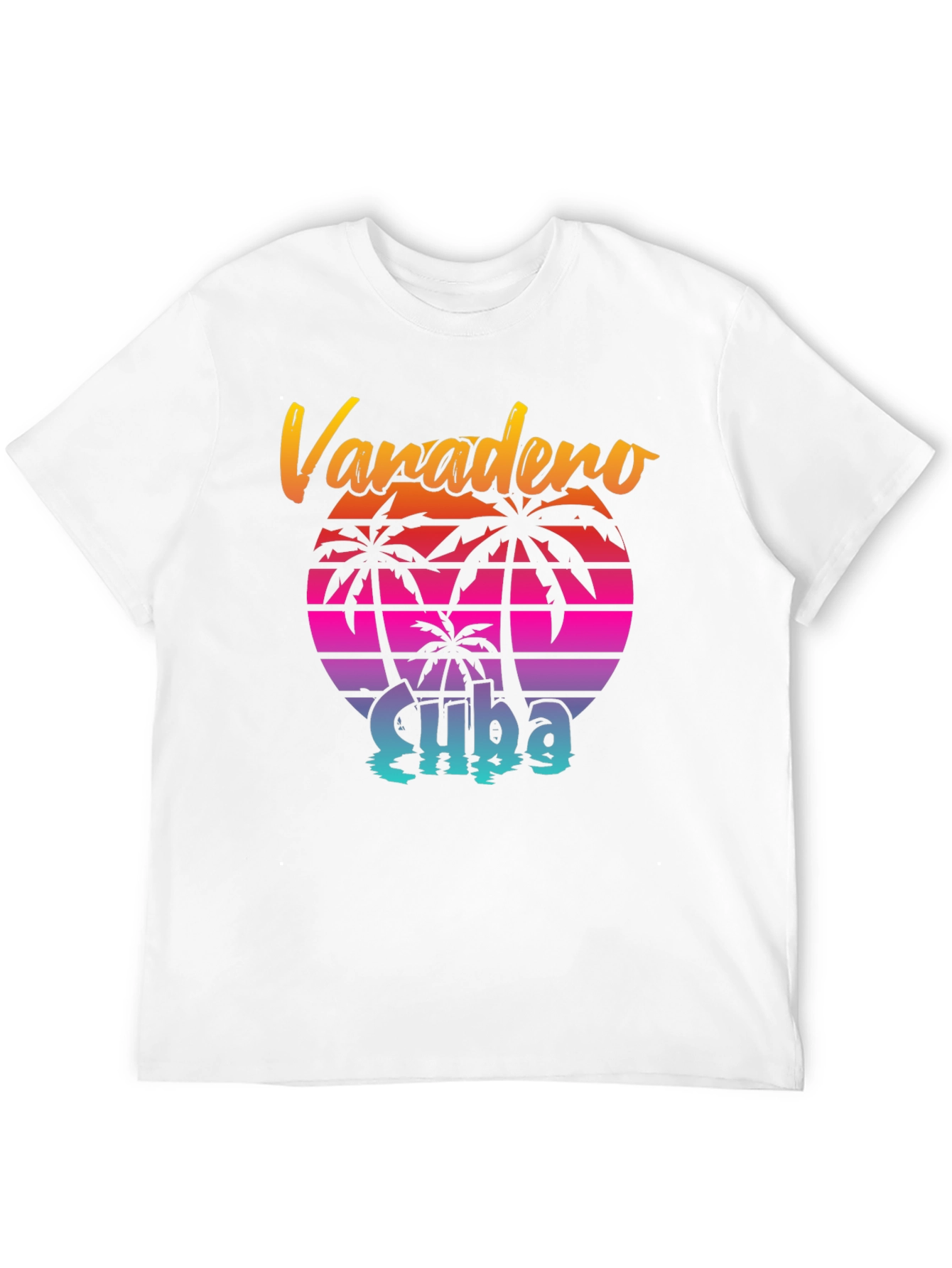 Varadero Cuba Retro Palm T-Shirt