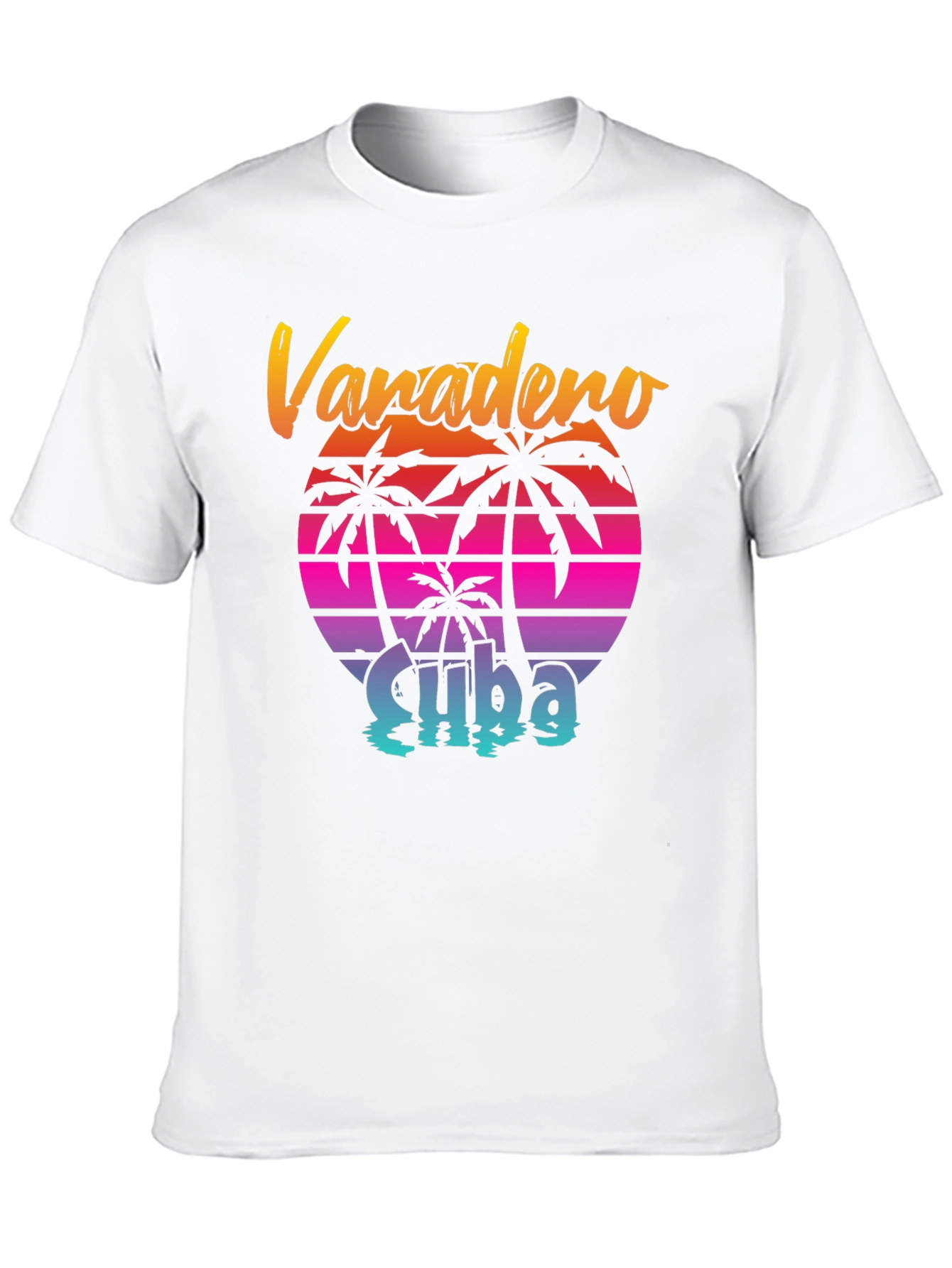 Varadero Cuba Retro Palm T-Shirt