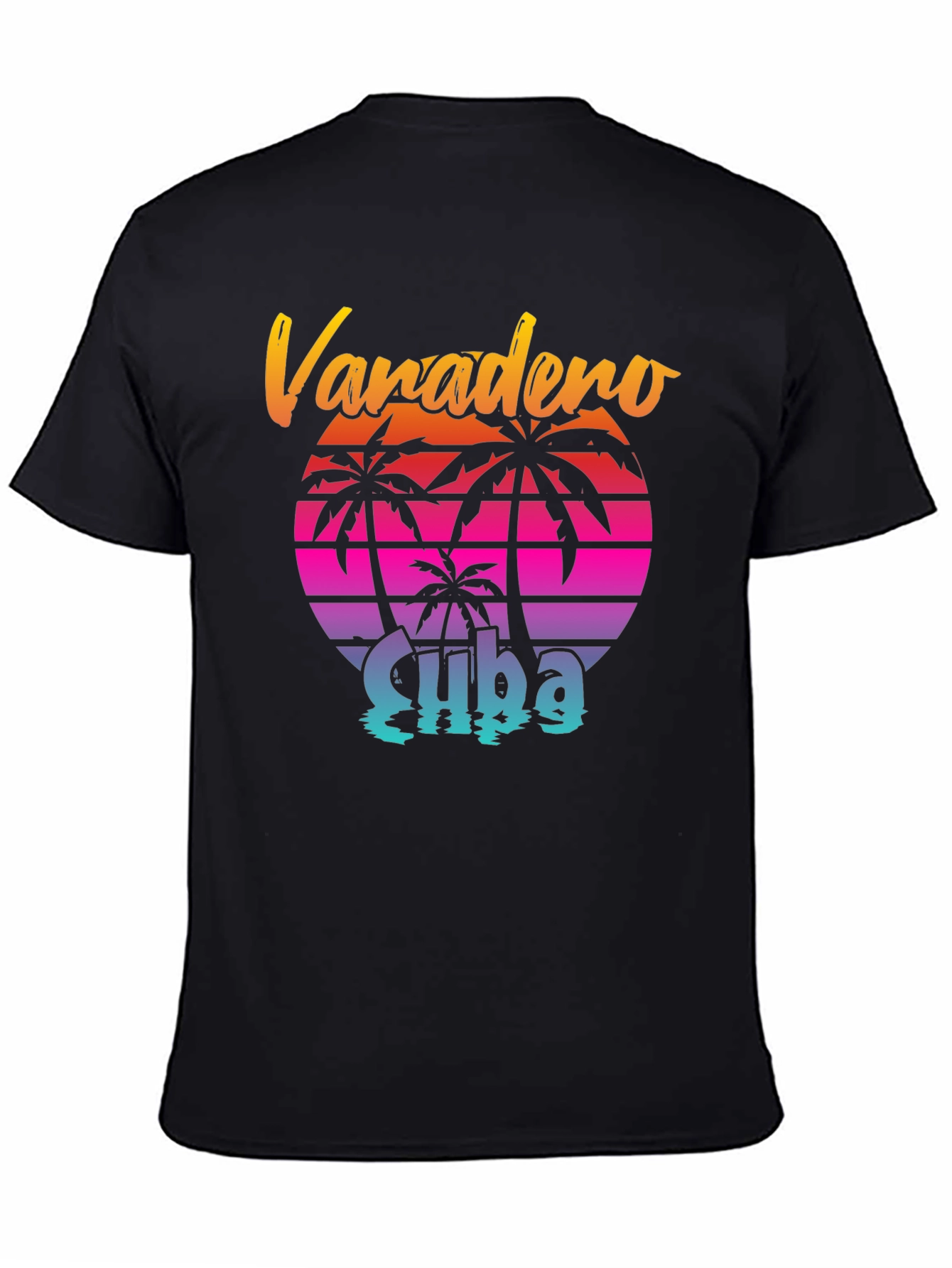 Varadero Cuba Retro Palm T-Shirt