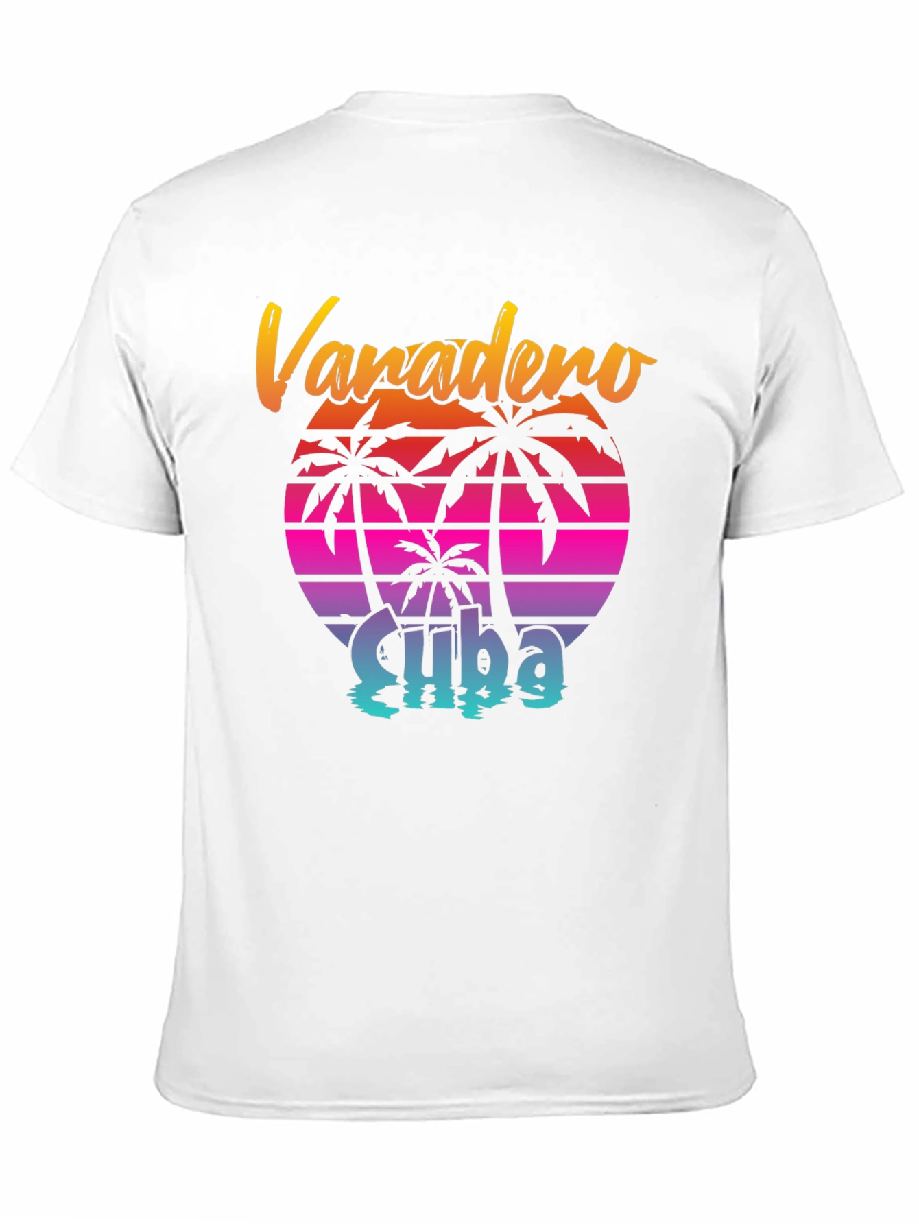 Varadero Cuba Retro Palm T-Shirt