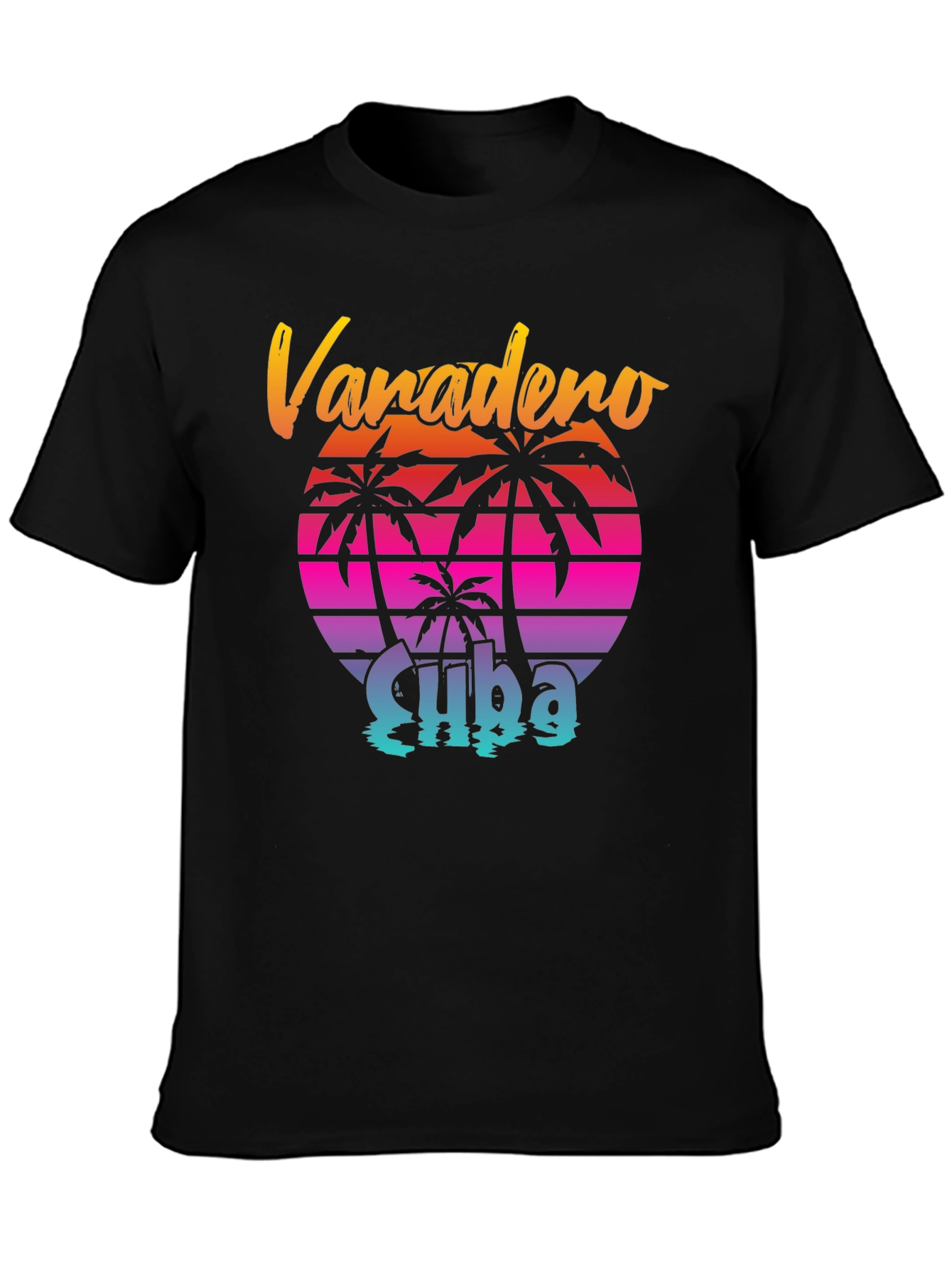 Varadero Cuba Retro Palm T-Shirt