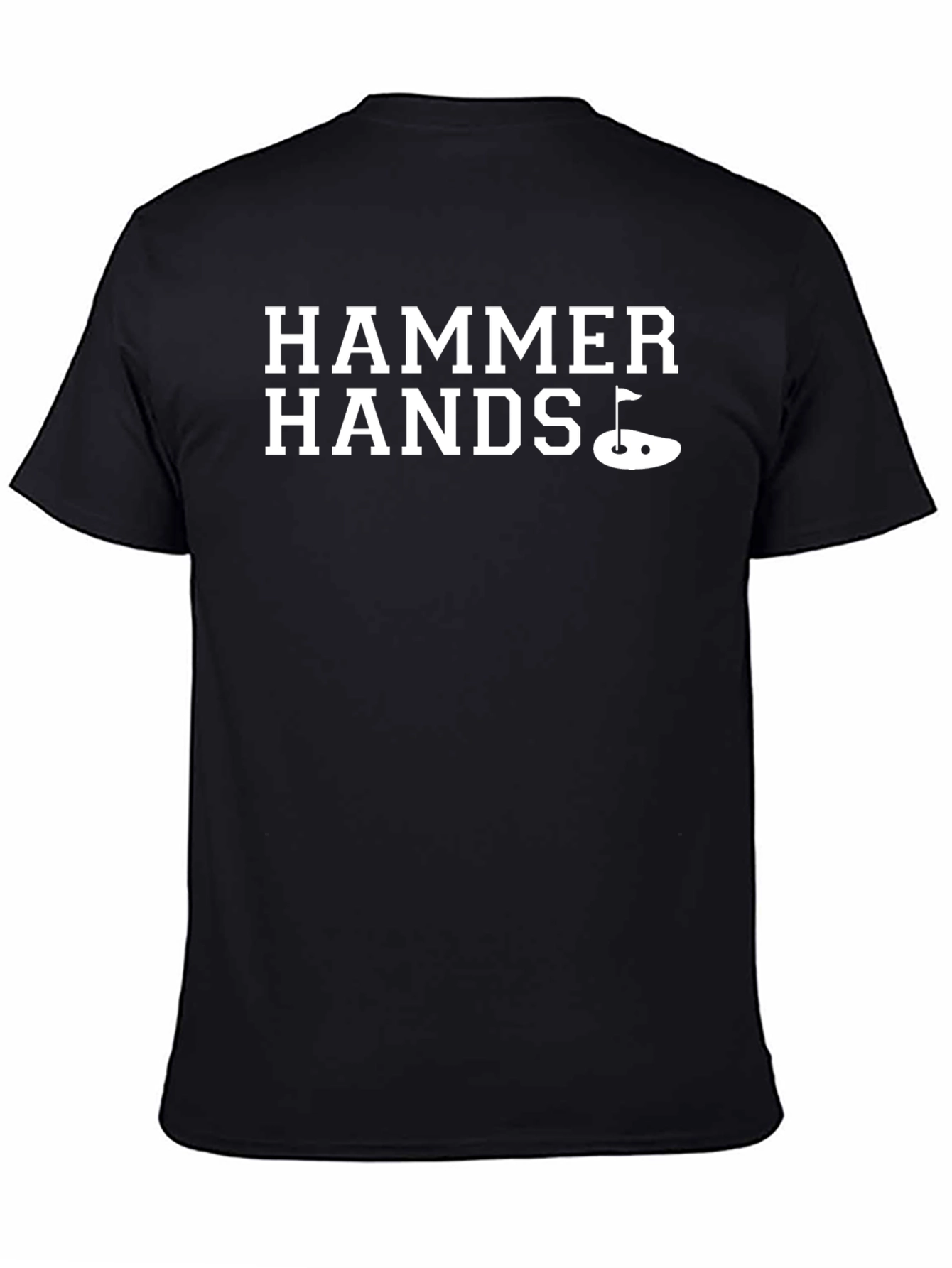 Hammer Hands Golf T-Shirt - Novelty Tee